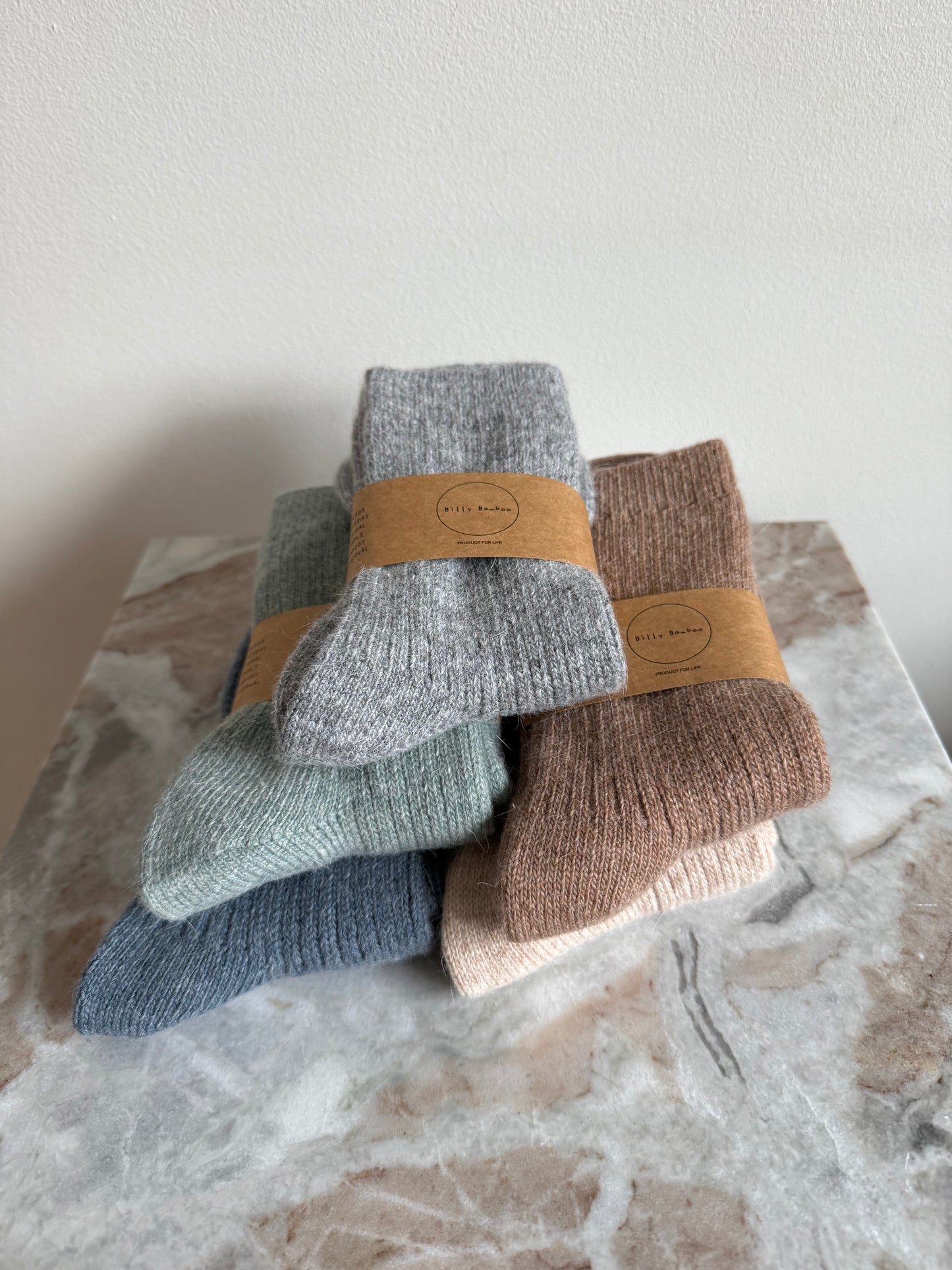 ICELAND WOOL SOCKS - neutral