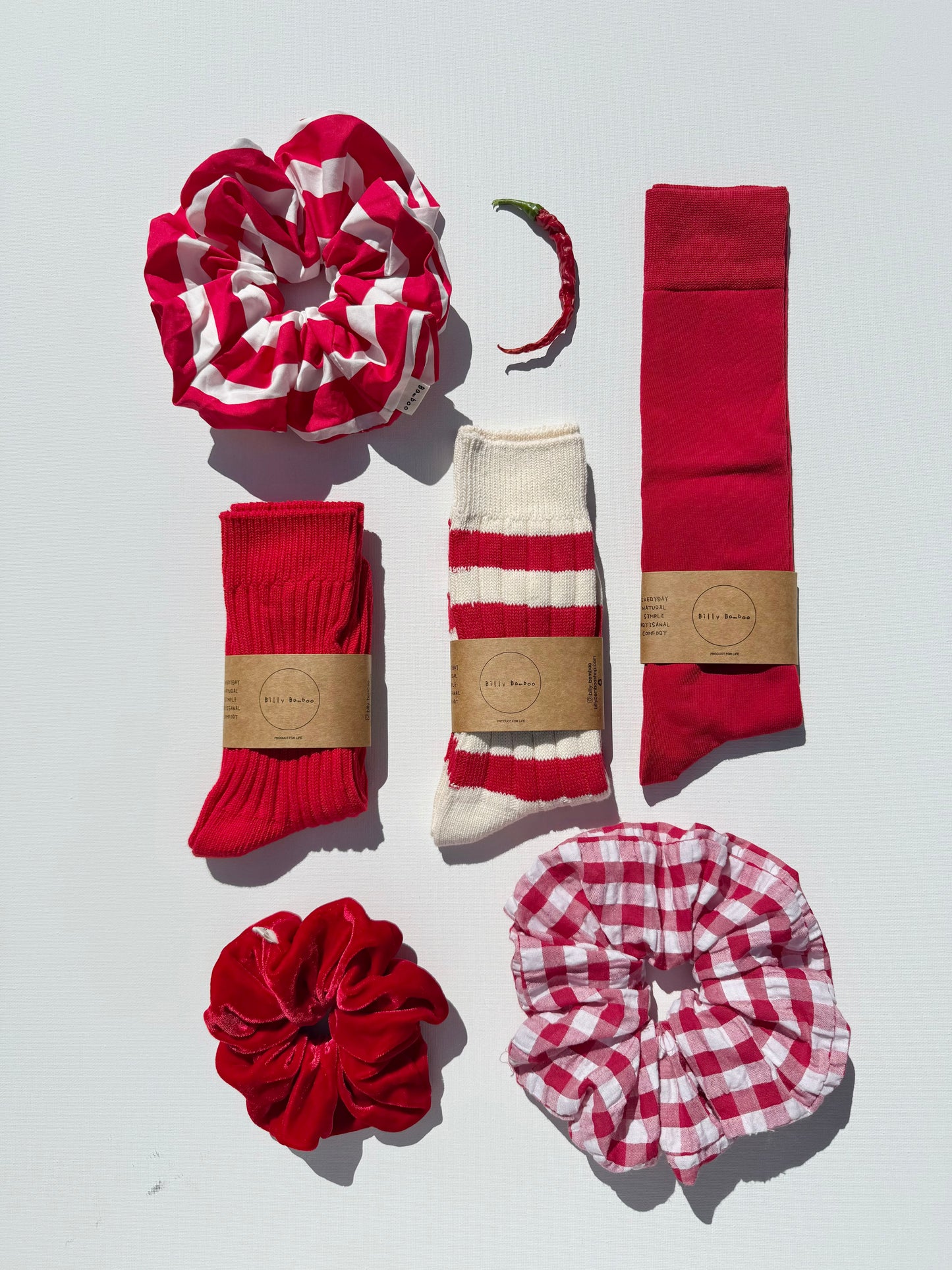 STRIPE OVERSIZED SCRUNCHIES