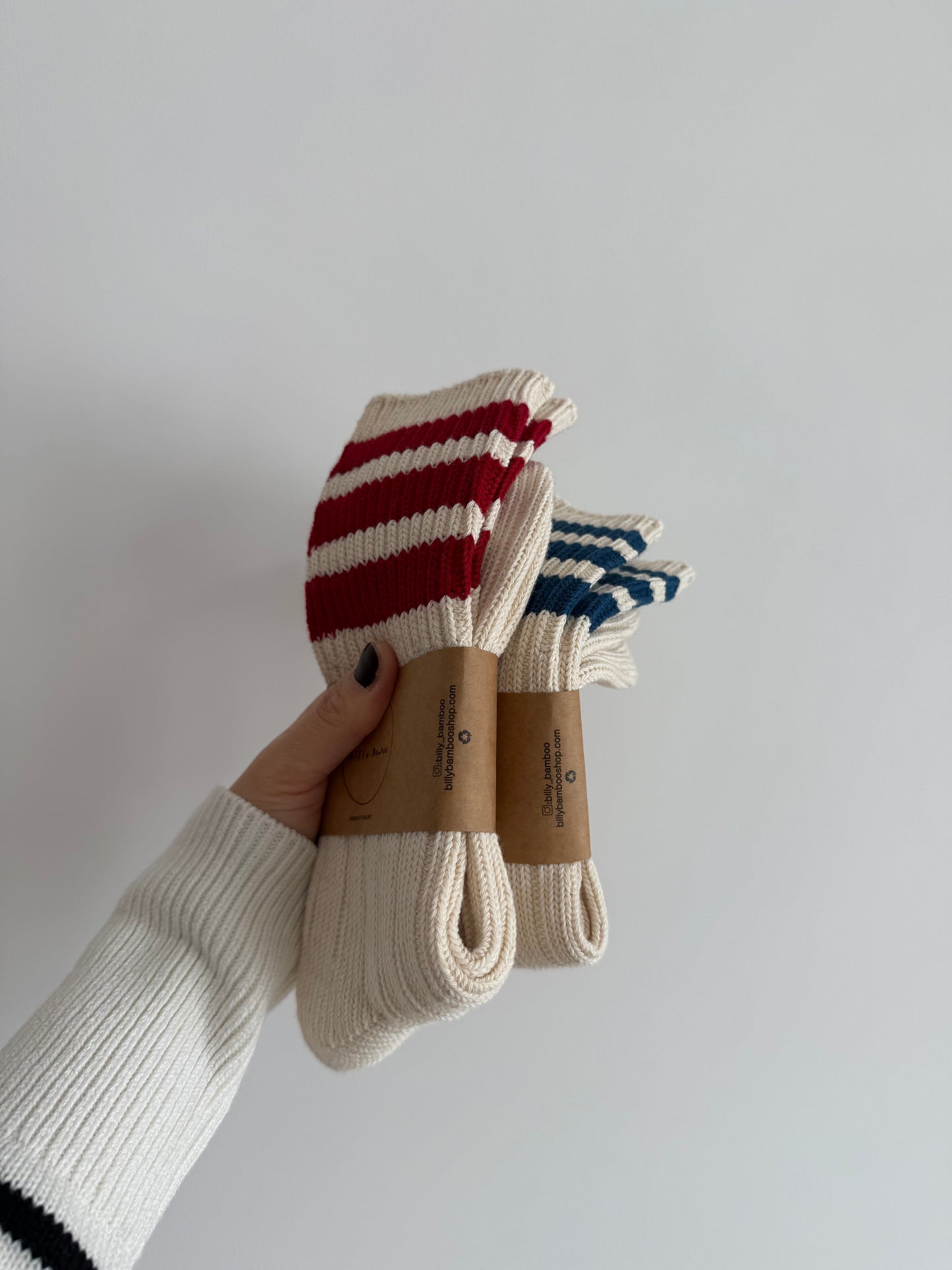 MEN’S COLLEGE STRIPE SOCKS