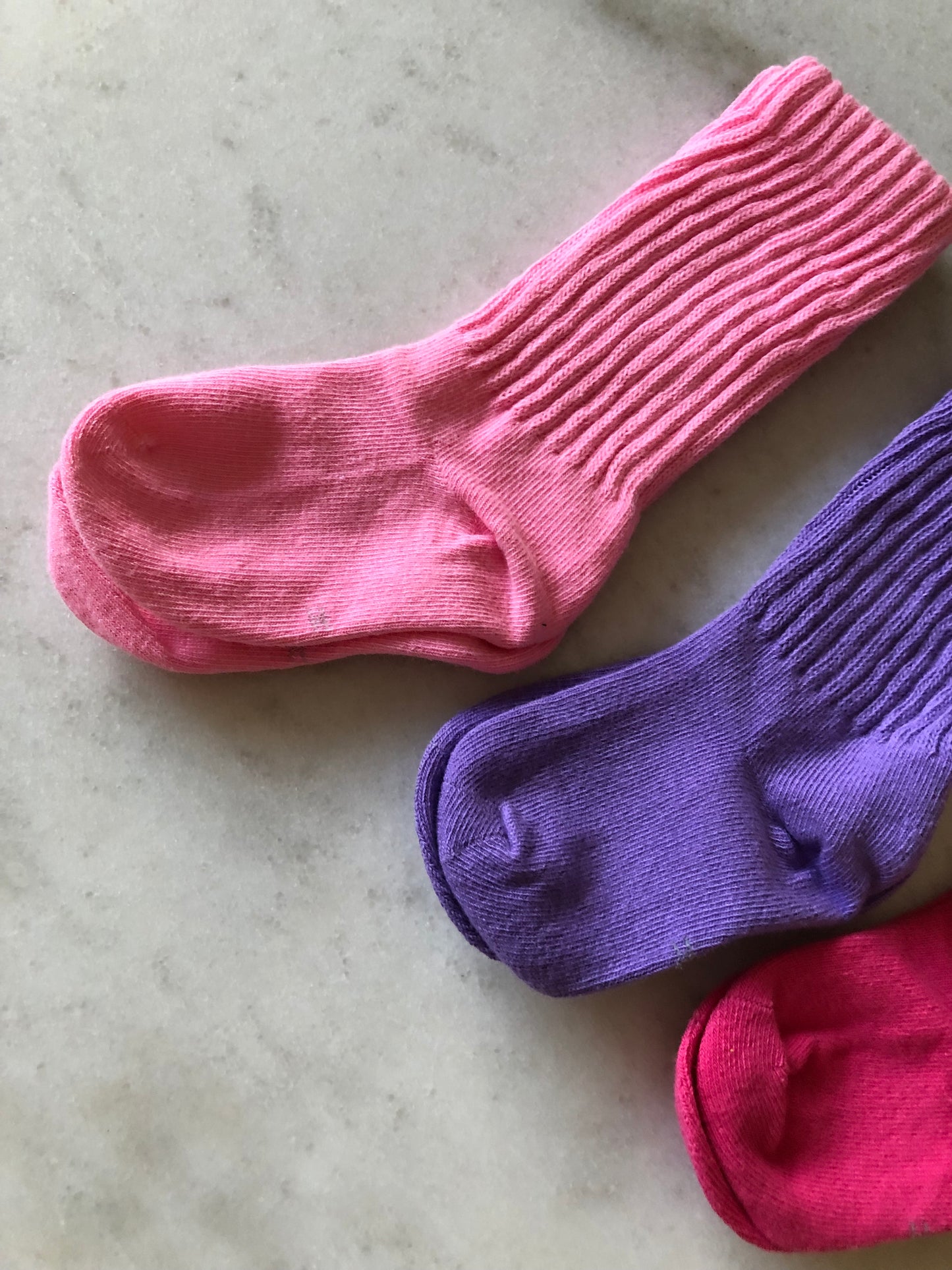 TODDLER RIBBED COTTON SOCK - Pack of 3