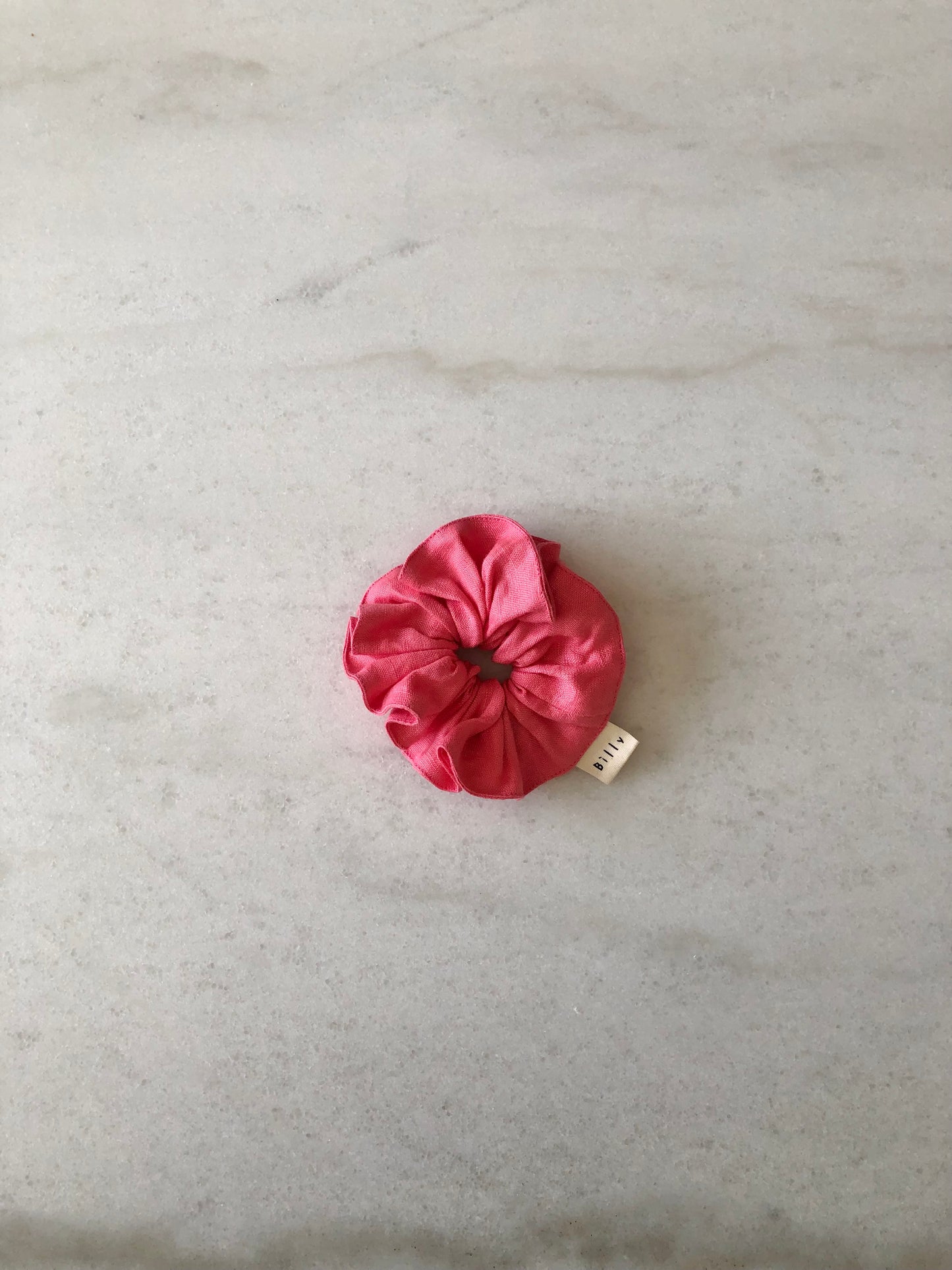 PURE LINEN SCRUNCHIES - bright