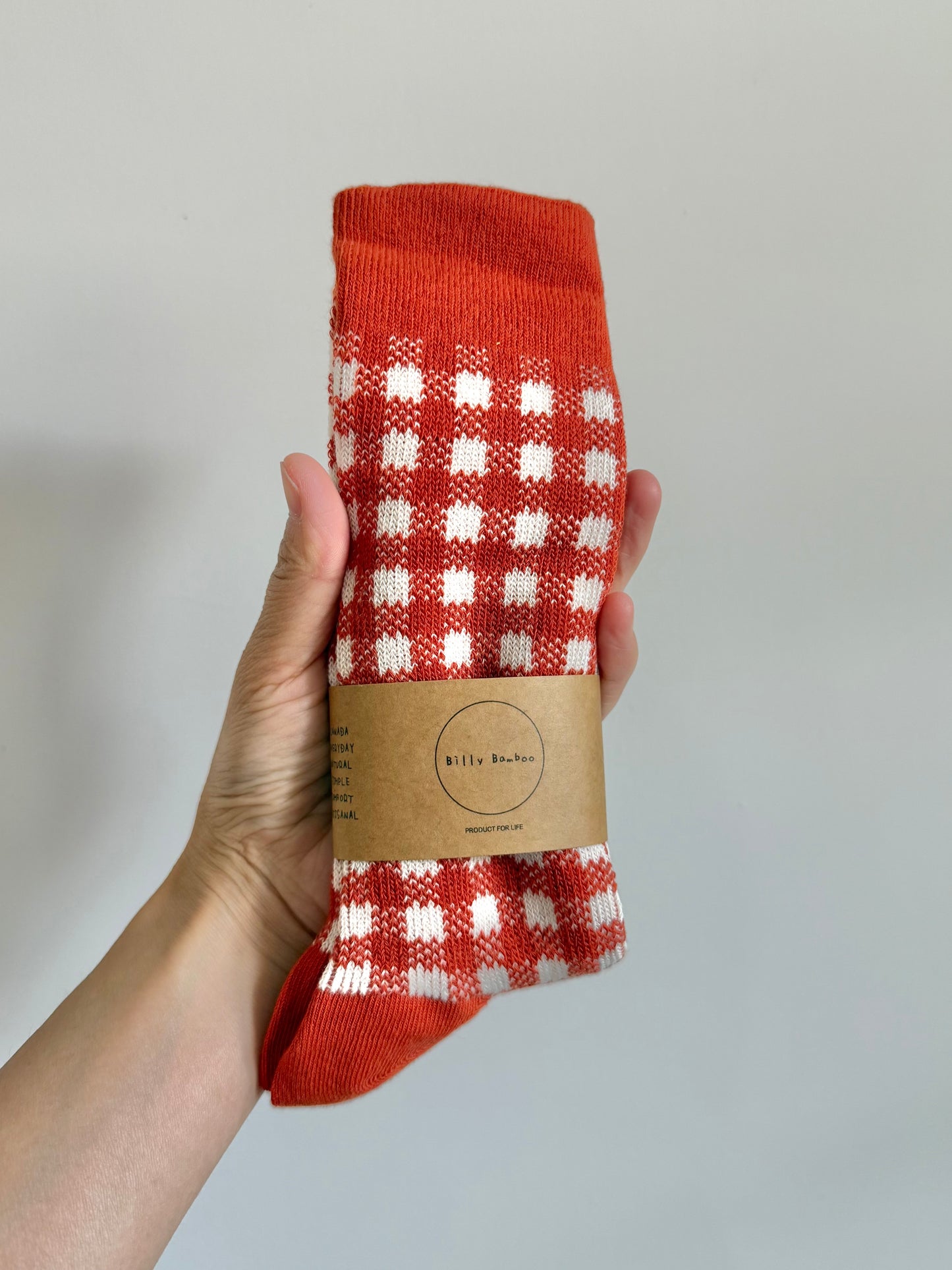 RETRO PLAID SOCKS - August 15th 2026