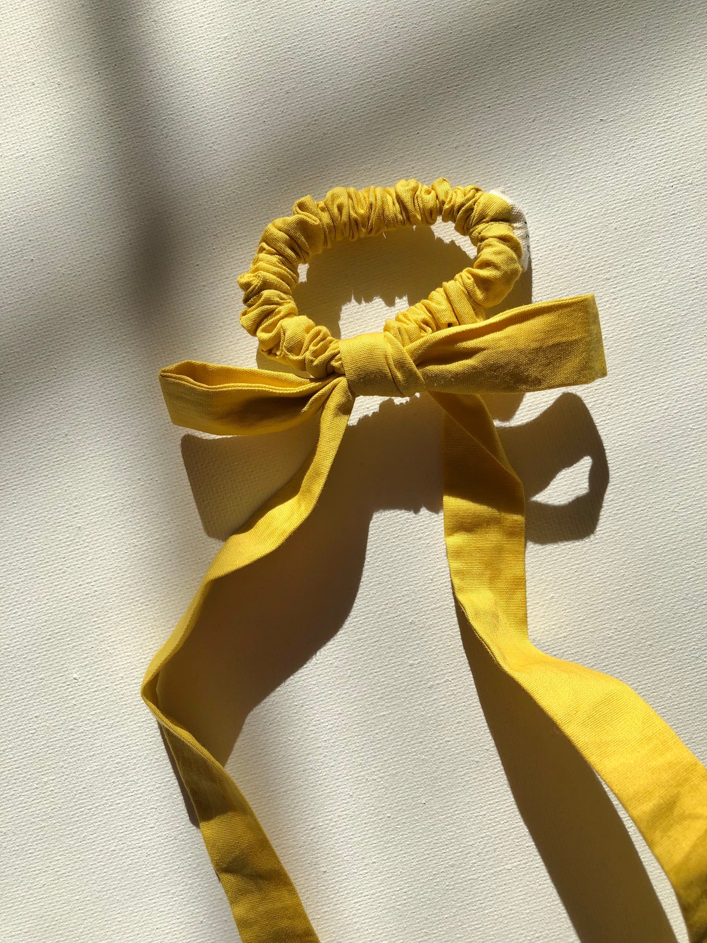 COTTON POPLIN MINI BOW SCRUNCHIES