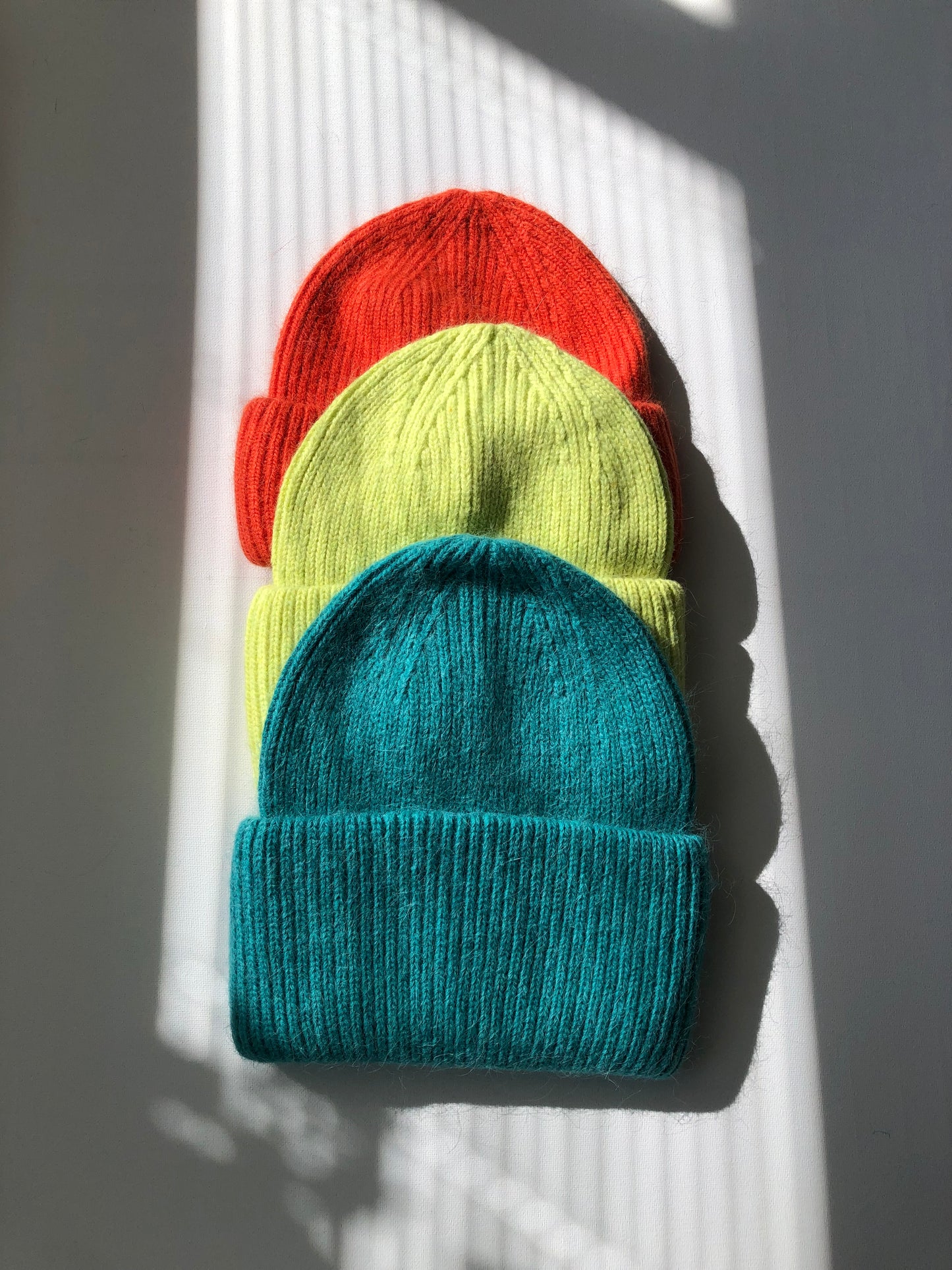 ROYAL ANGORA BEANIE - crystal brights