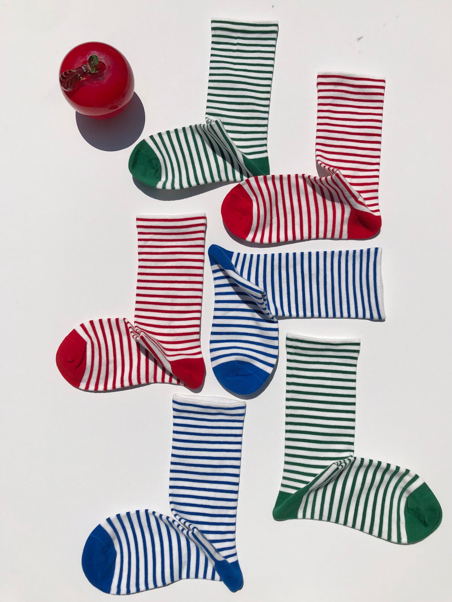 STRIPE POP COLOR HIGH SOCKS - Mid of July 2026