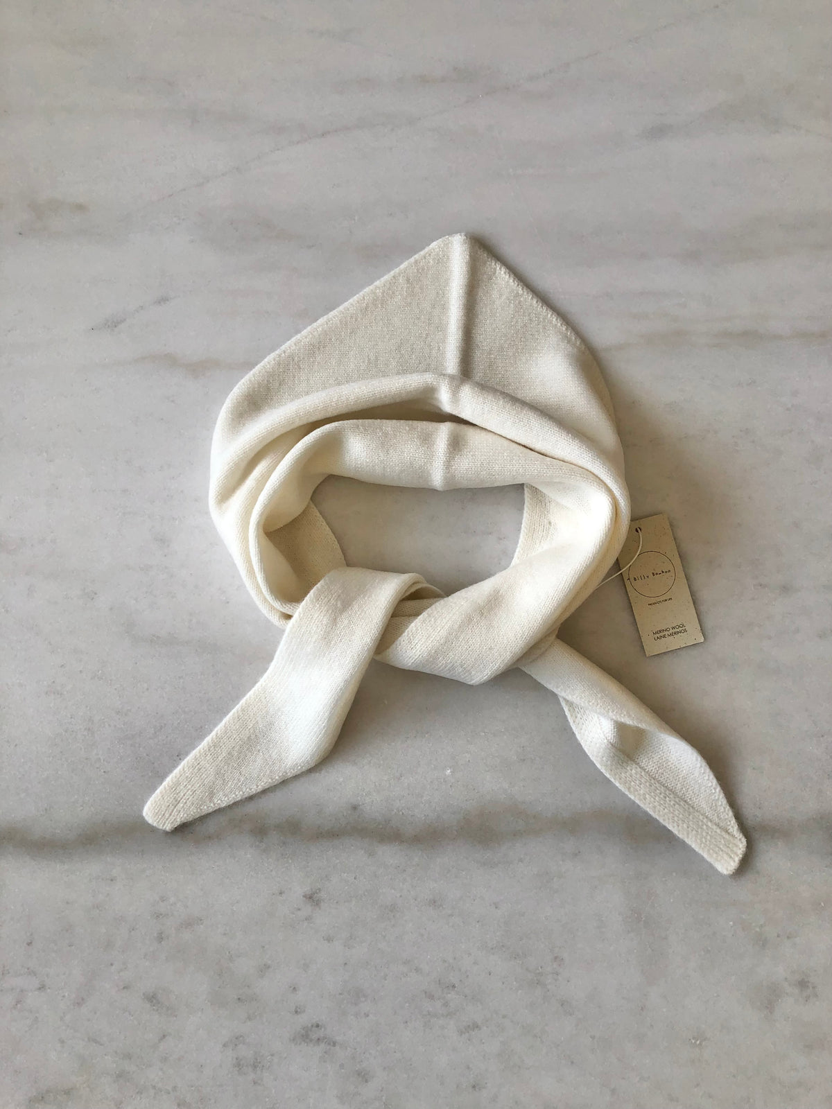 MERINO WOOL CRAVAT SCARF - End of September