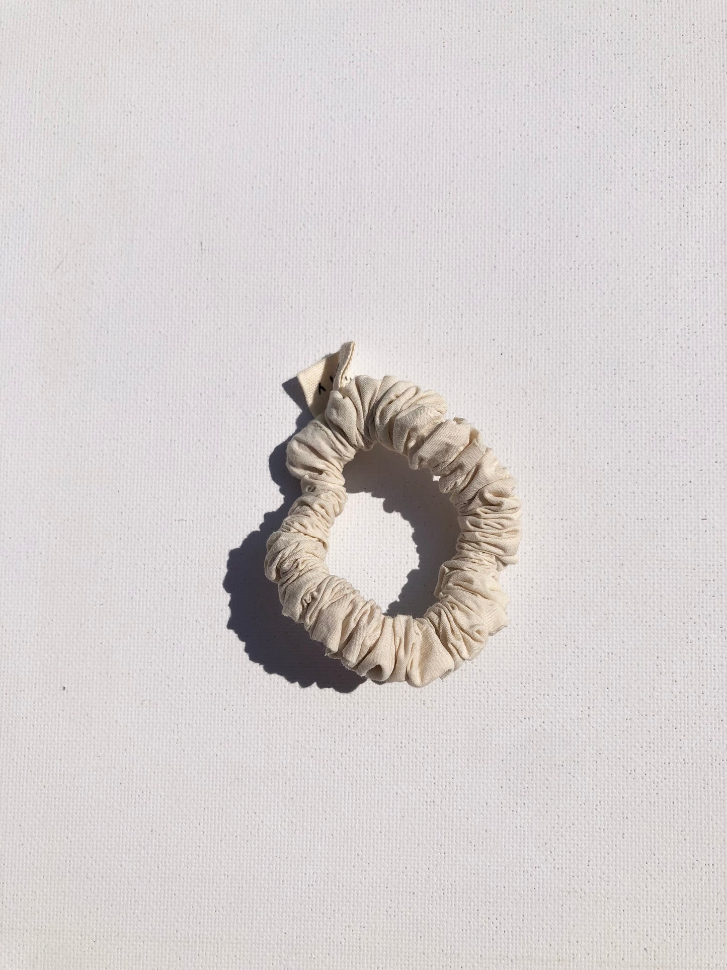 COTTON POPLIN MINI BOW SCRUNCHIES