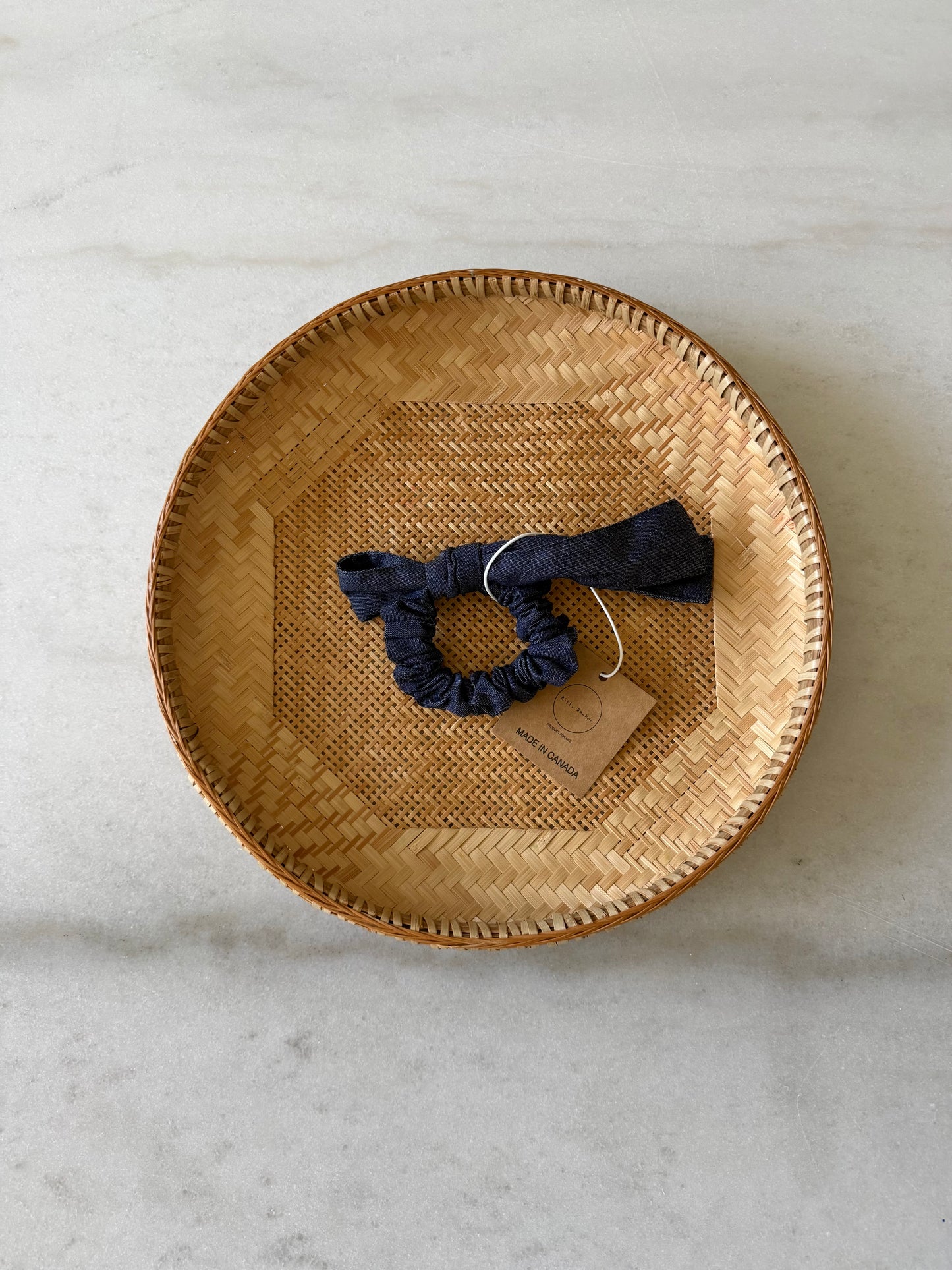 DENIM SCRUNCHIE