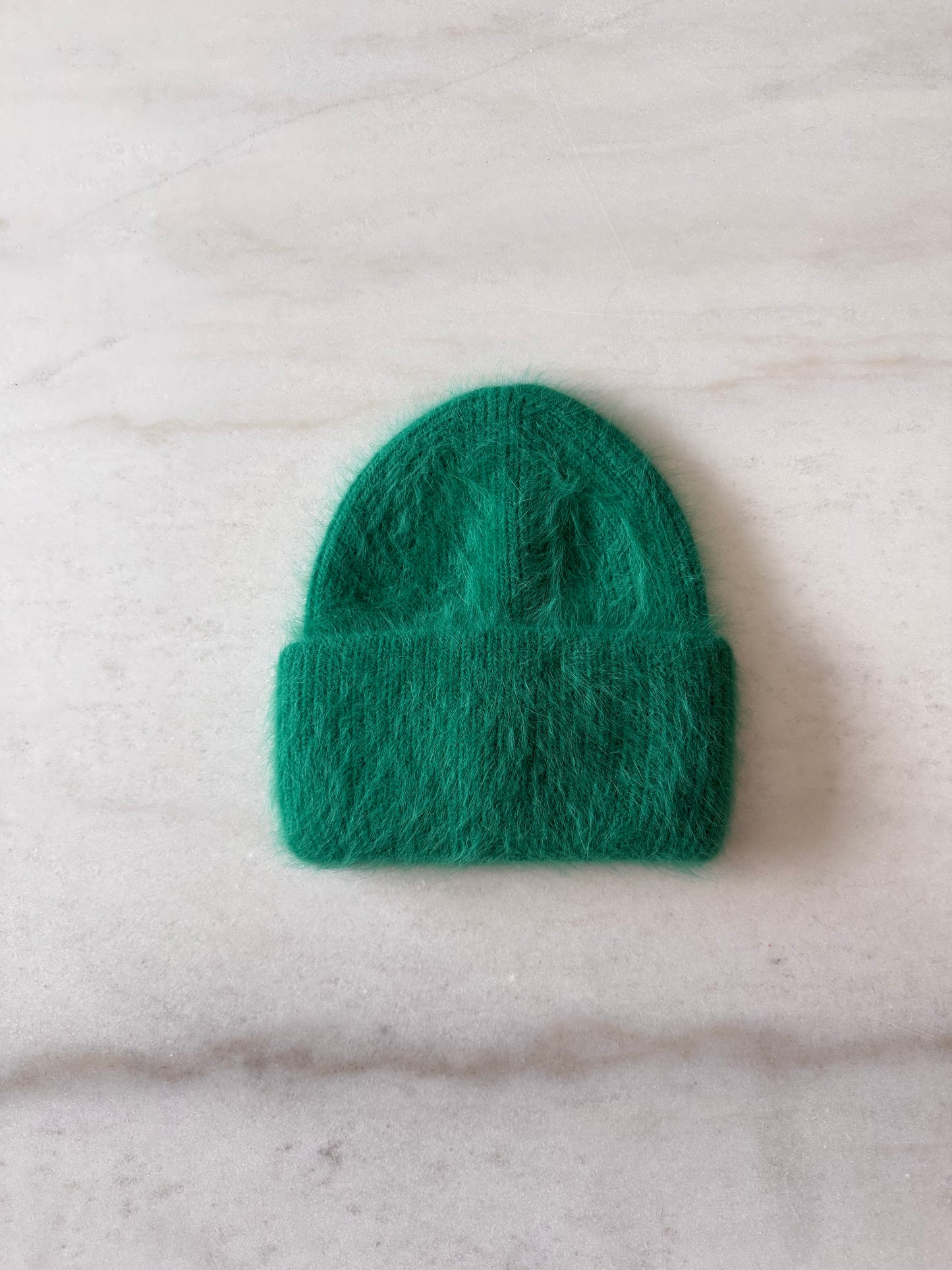 FLUFFY ANGORA BEANIE -  Mid of Oct
