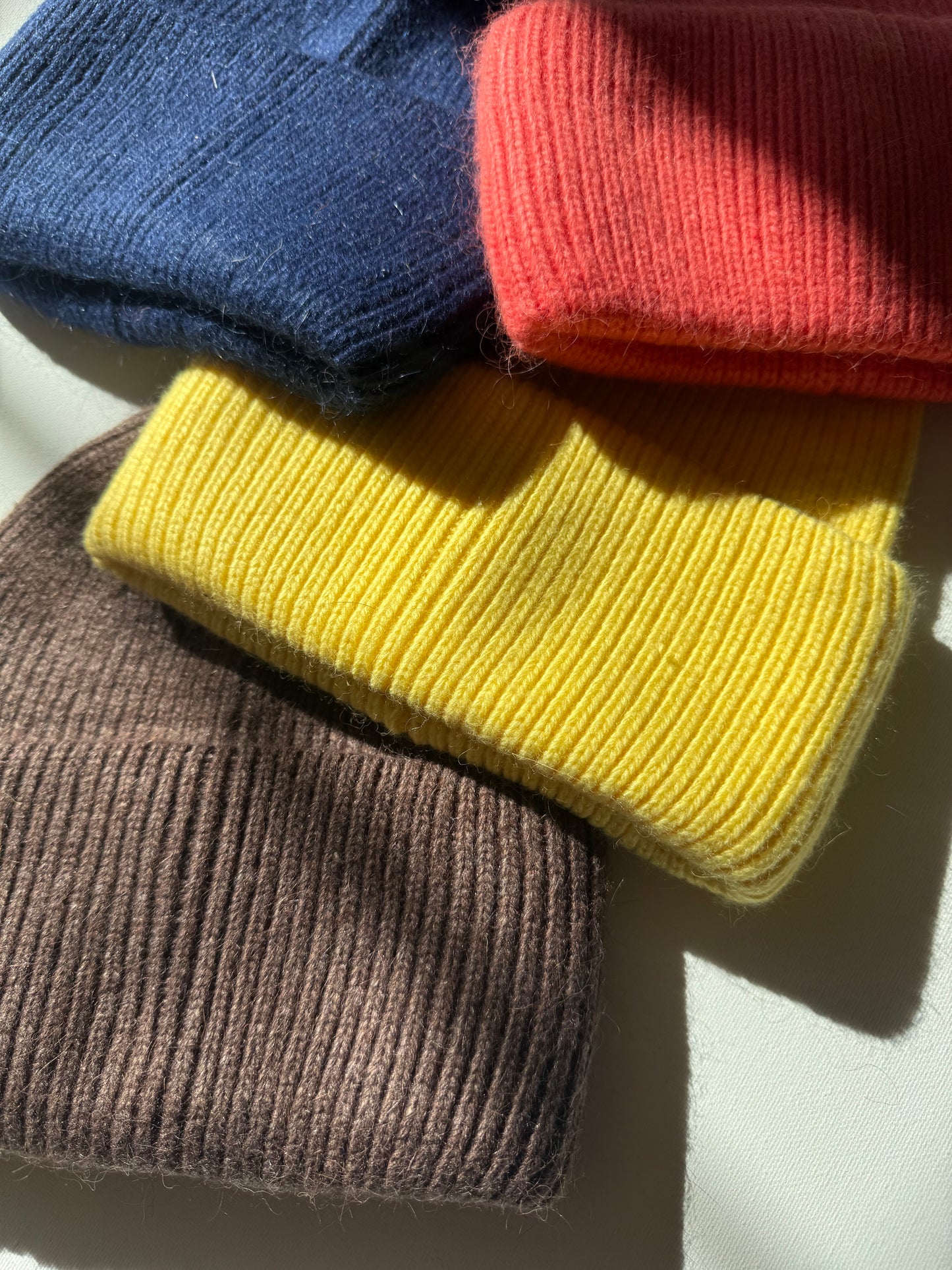 ROYAL ANGORA BEANIE - crystal brights