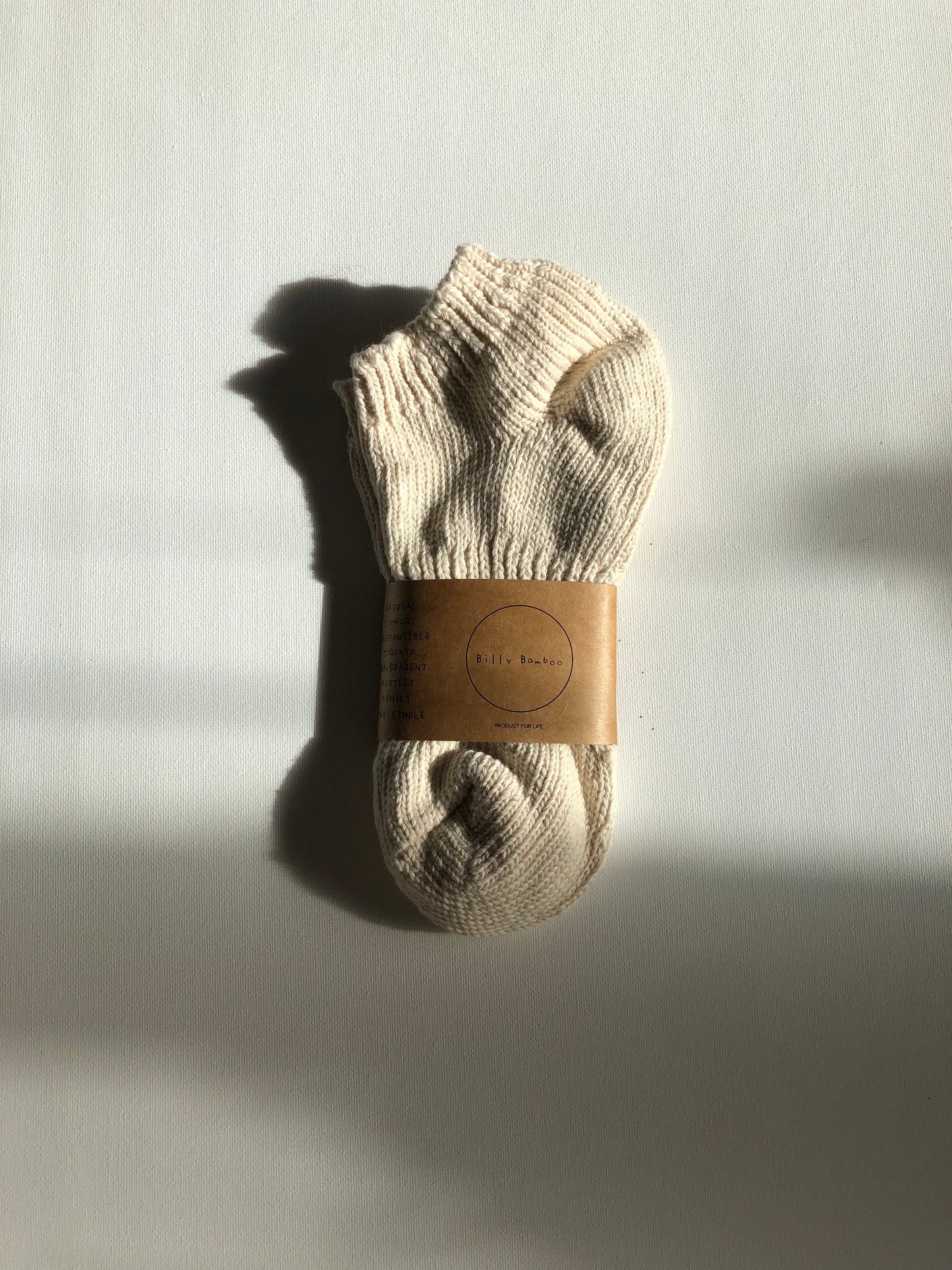 ORGANIC SLUB COTTON SOCKS