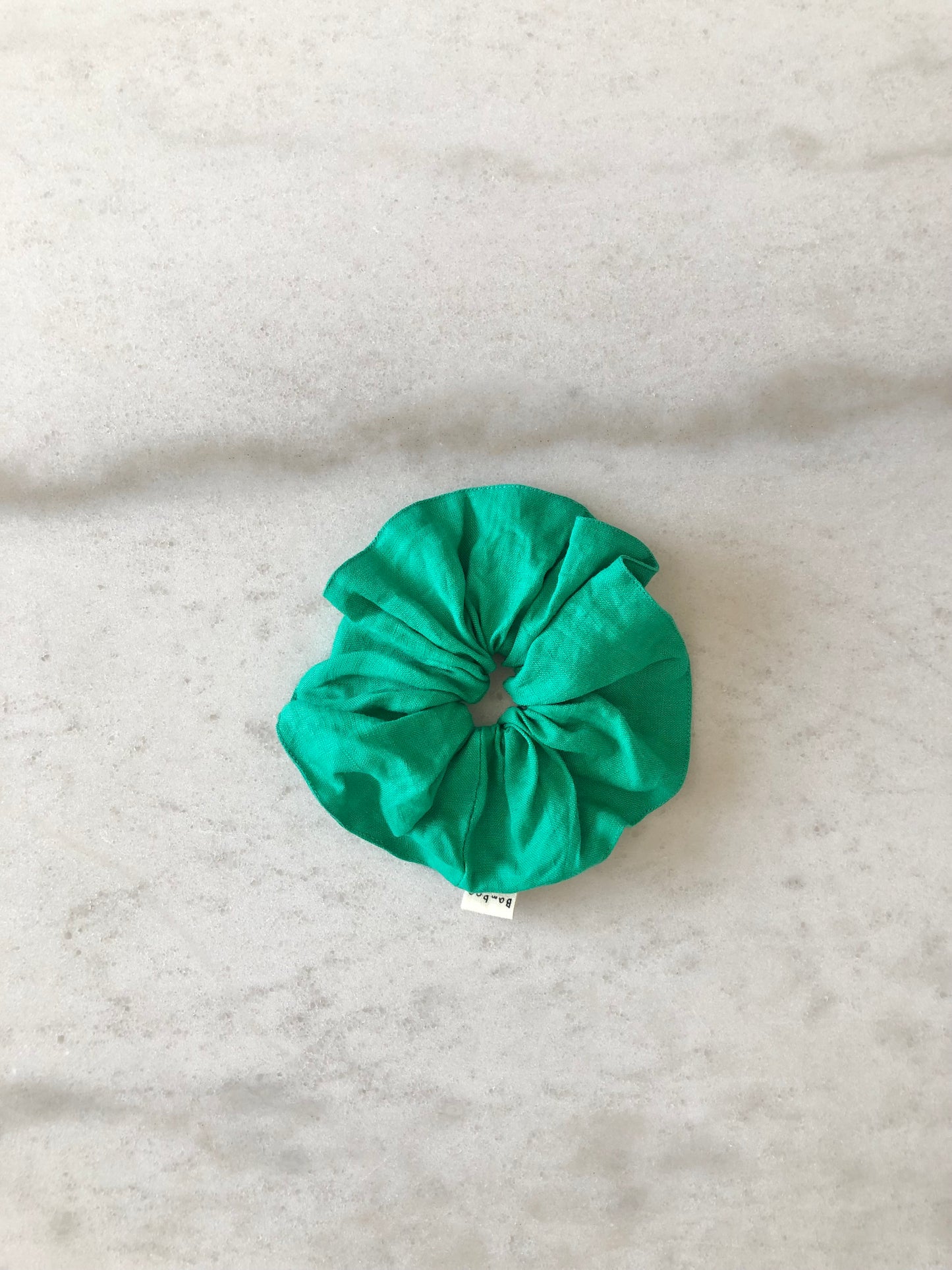 PURE LINEN SCRUNCHIES - bright