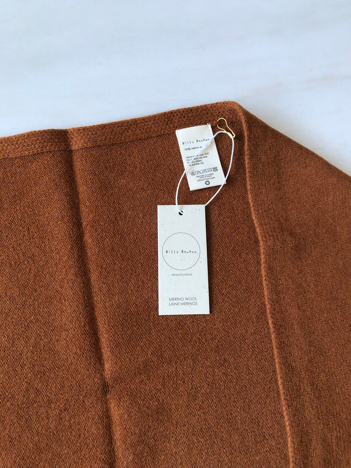 MERINO WOOL CRAVAT SCARF - End of September