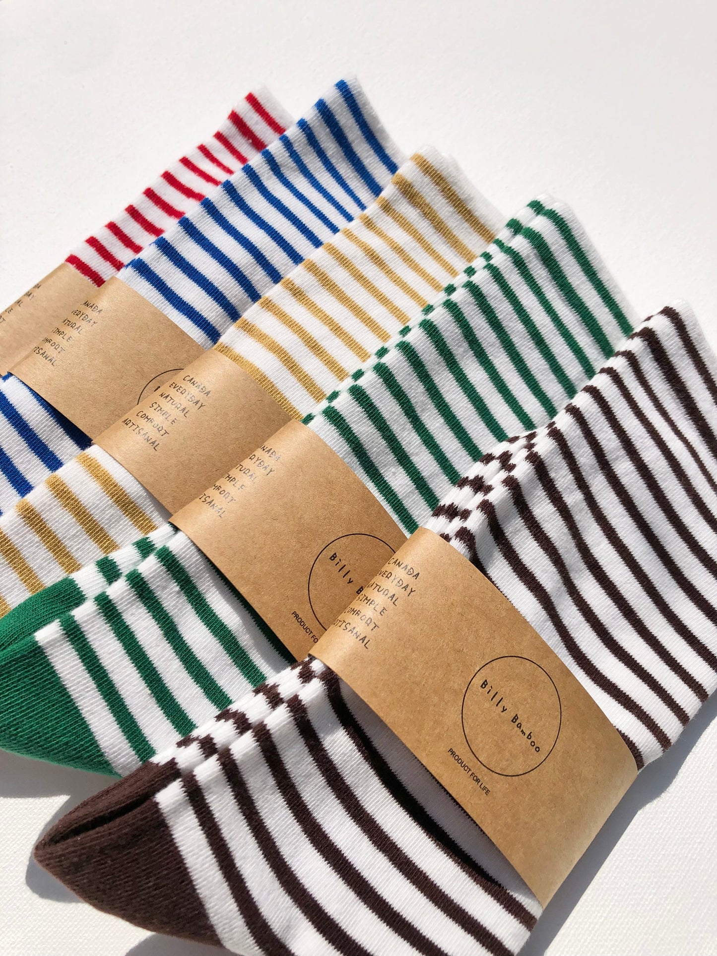 STRIPE POP COLOR HIGH SOCKS - Mid of July 2026