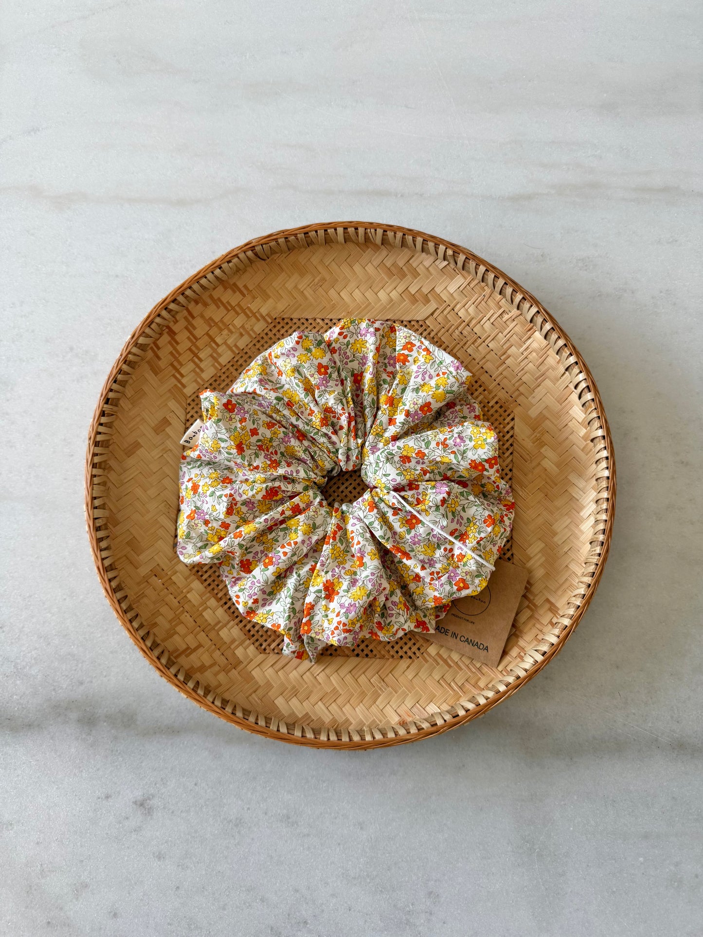 MEADOW BLOOM FLORAL SCRUNCHIE
