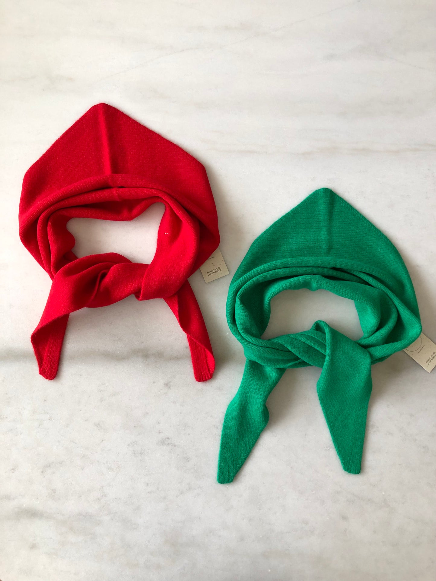 MERINO WOOL CRAVAT SCARF - End of September