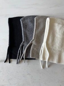 FUZZY ALPACA BALACLAVA - neutral
