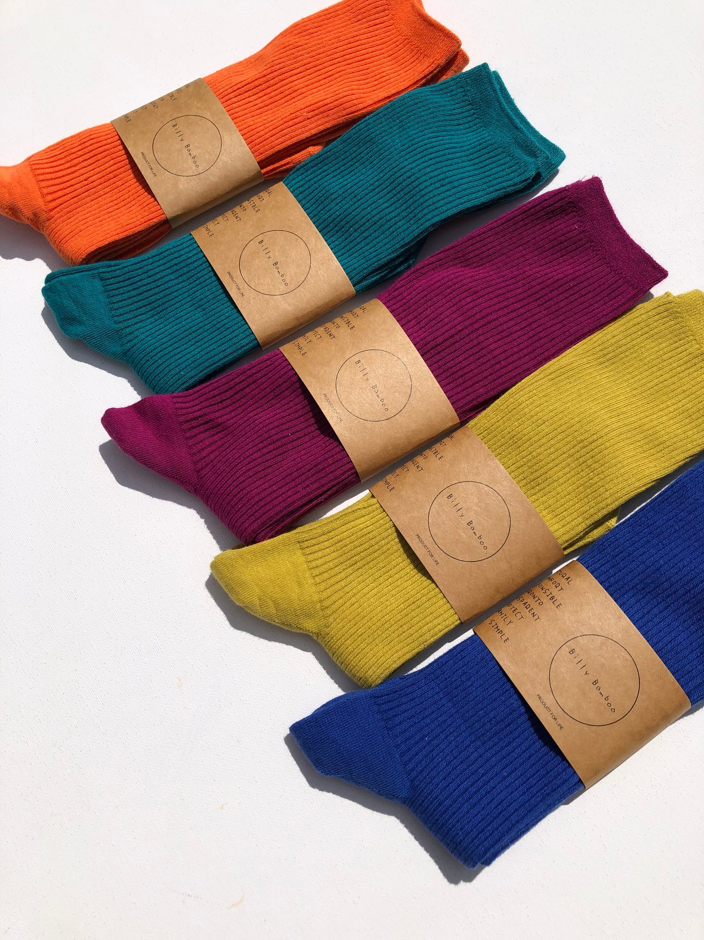 SMART HIGH COTTON SOCKS - bright