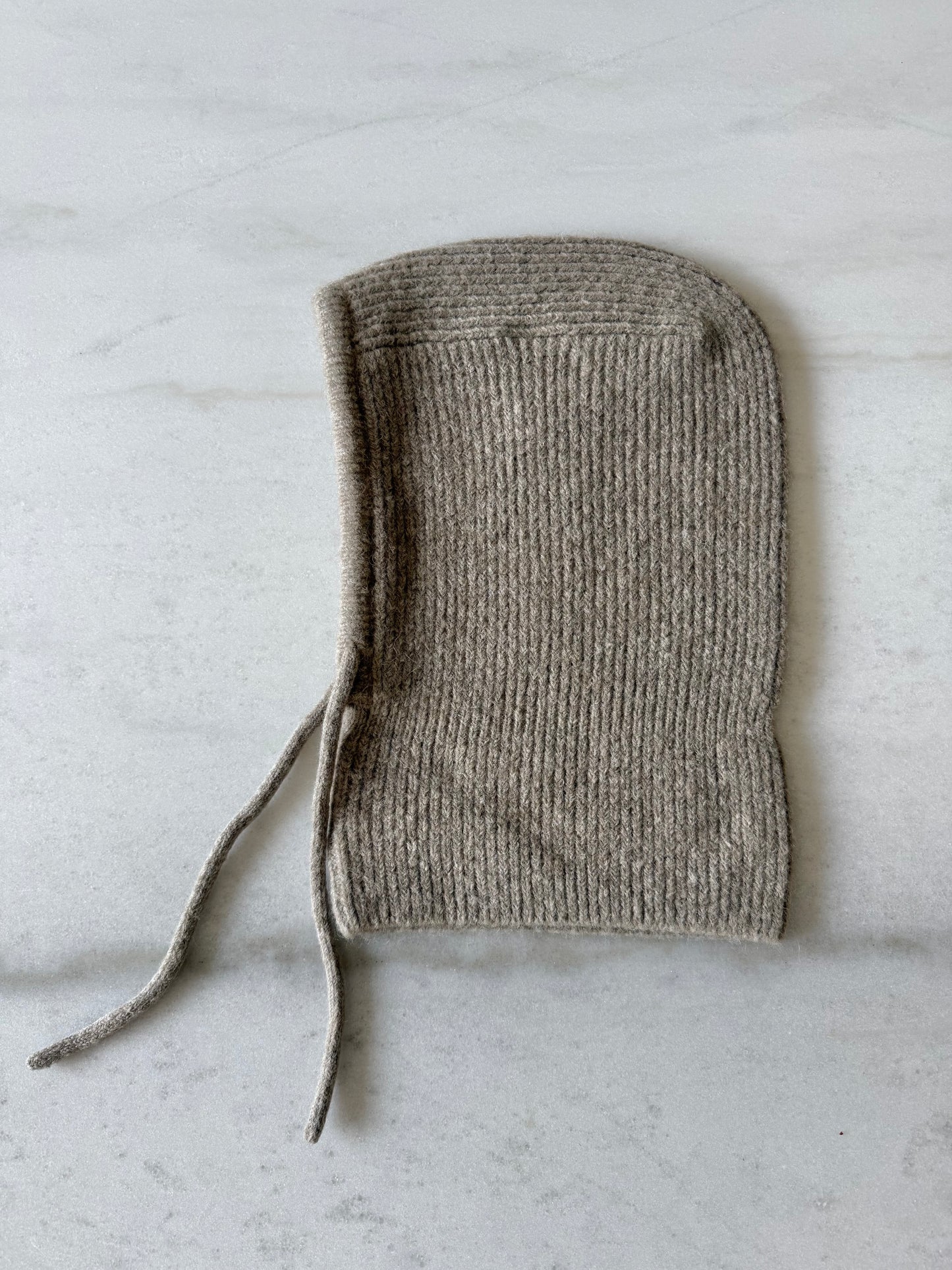 FUZZY ALPACA BALACLAVA - neutral