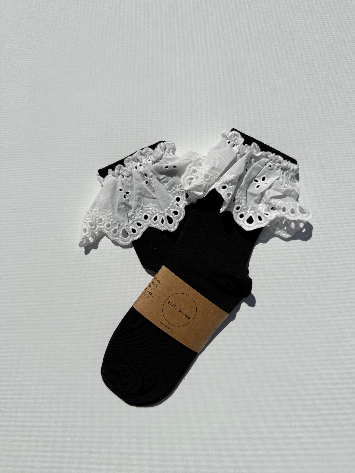 COTSWOLD MEADOW LACE SOCKS - neutral