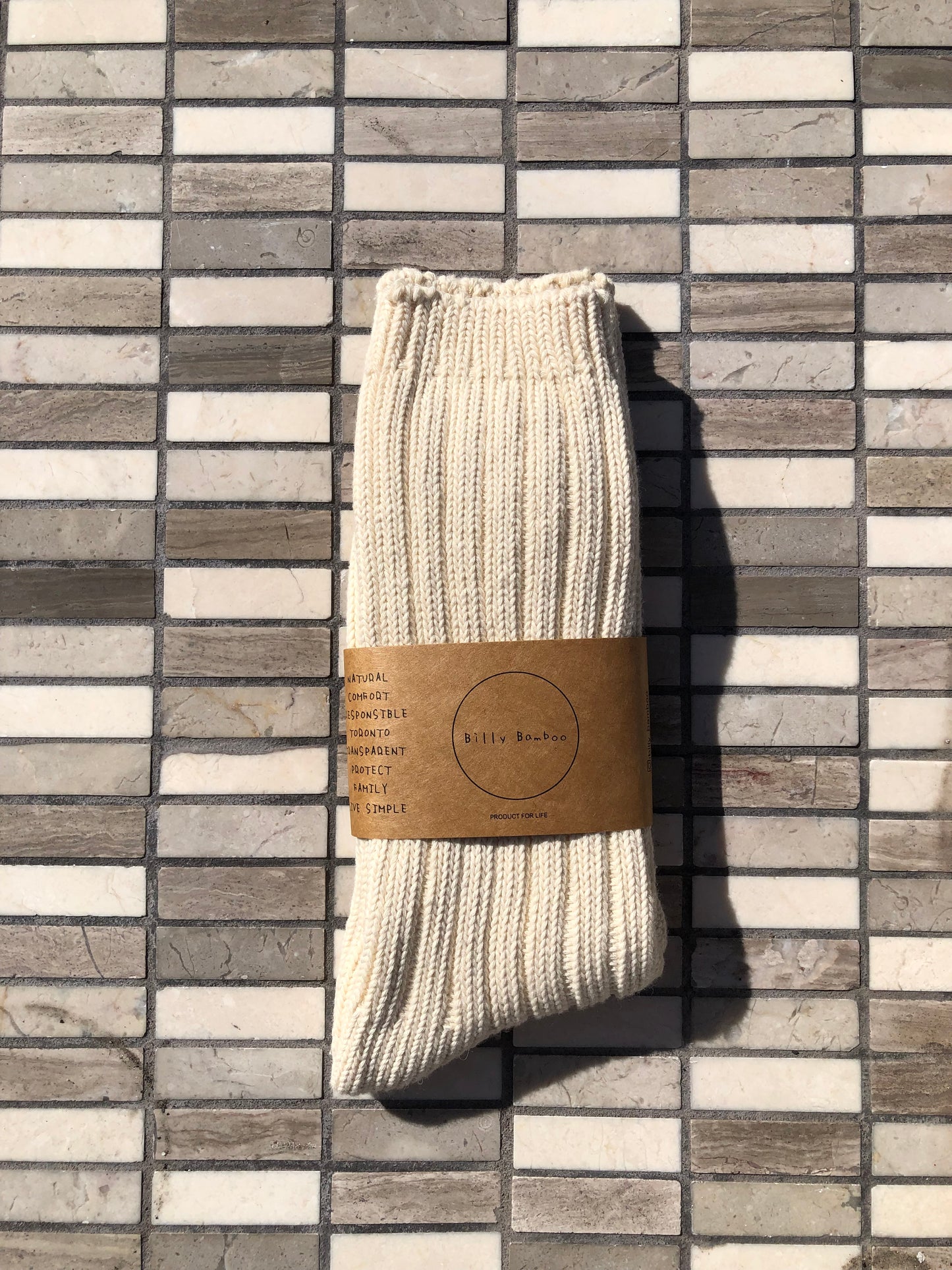 MEN’S CHUNKY RIBBED HIGH SOCKS