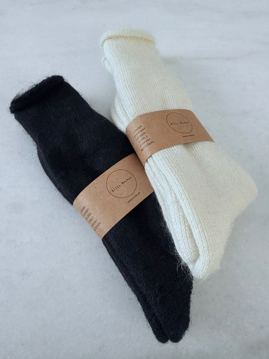 CANADA MOHAIR SOCKS