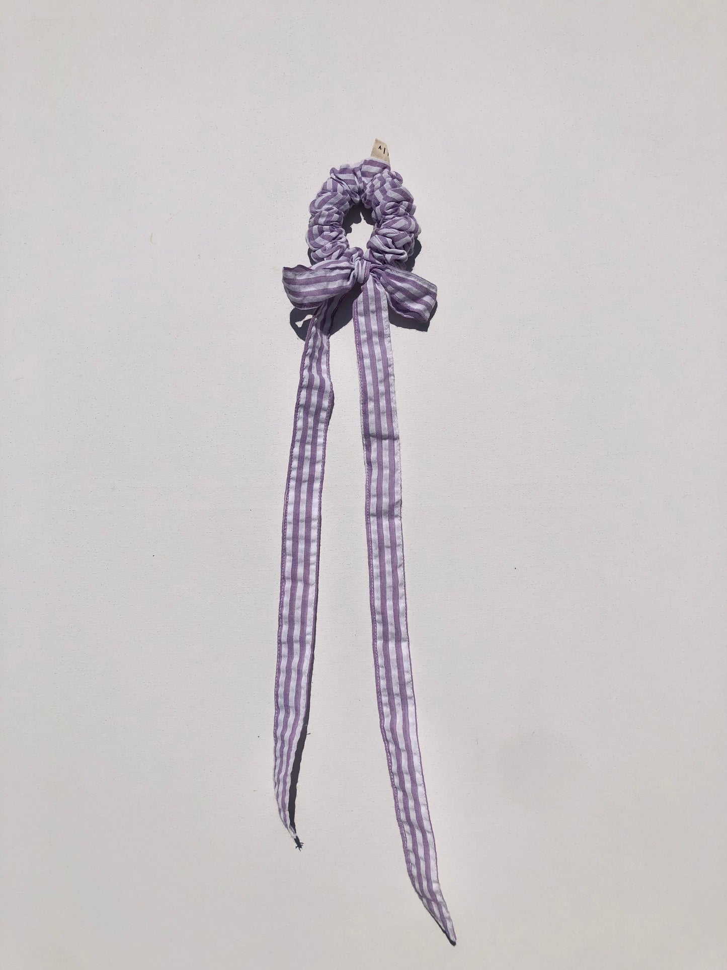 STRIPE BOW SCRUNCHIES