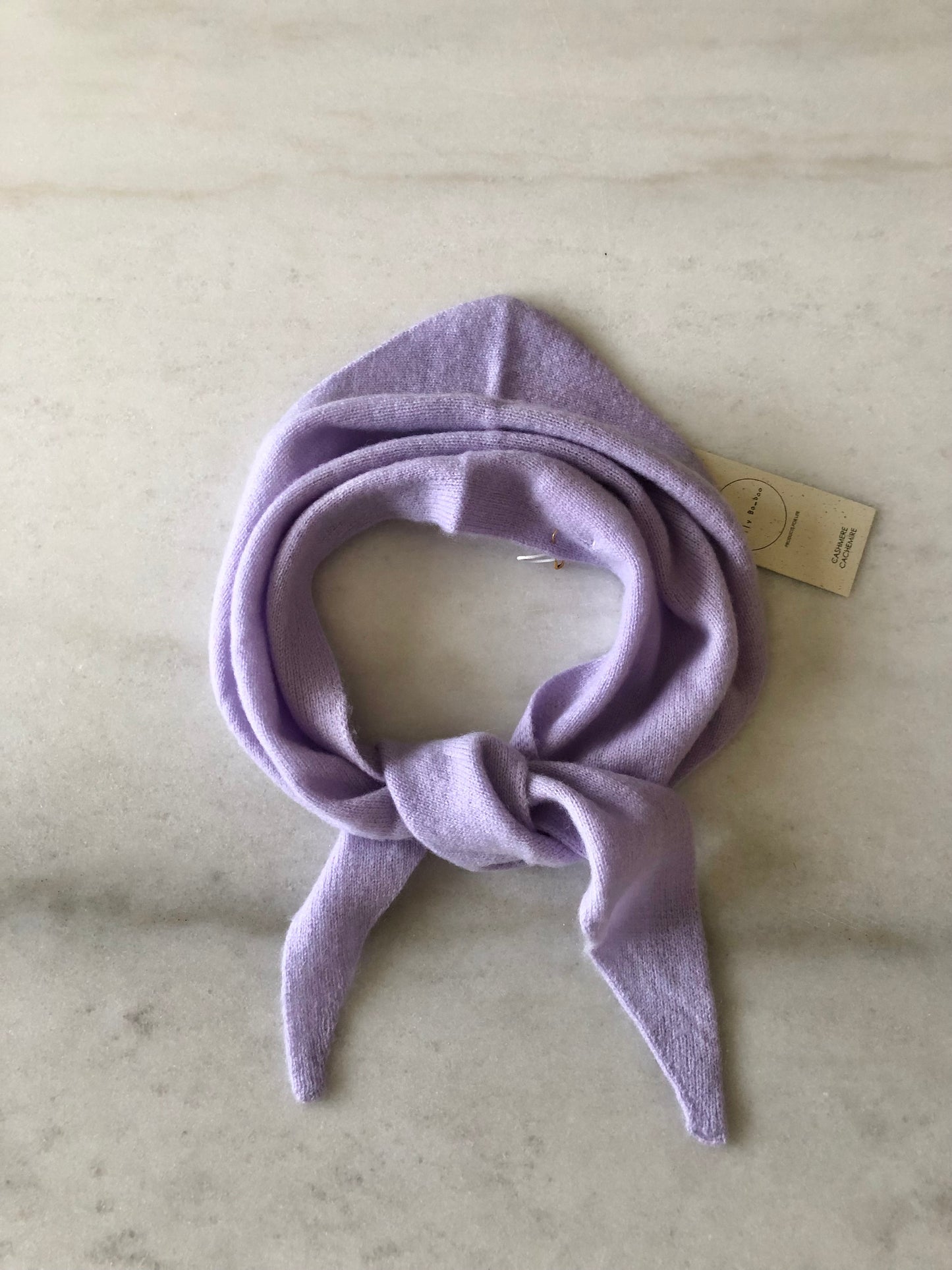 CASHMERE CRAVAT SCARF