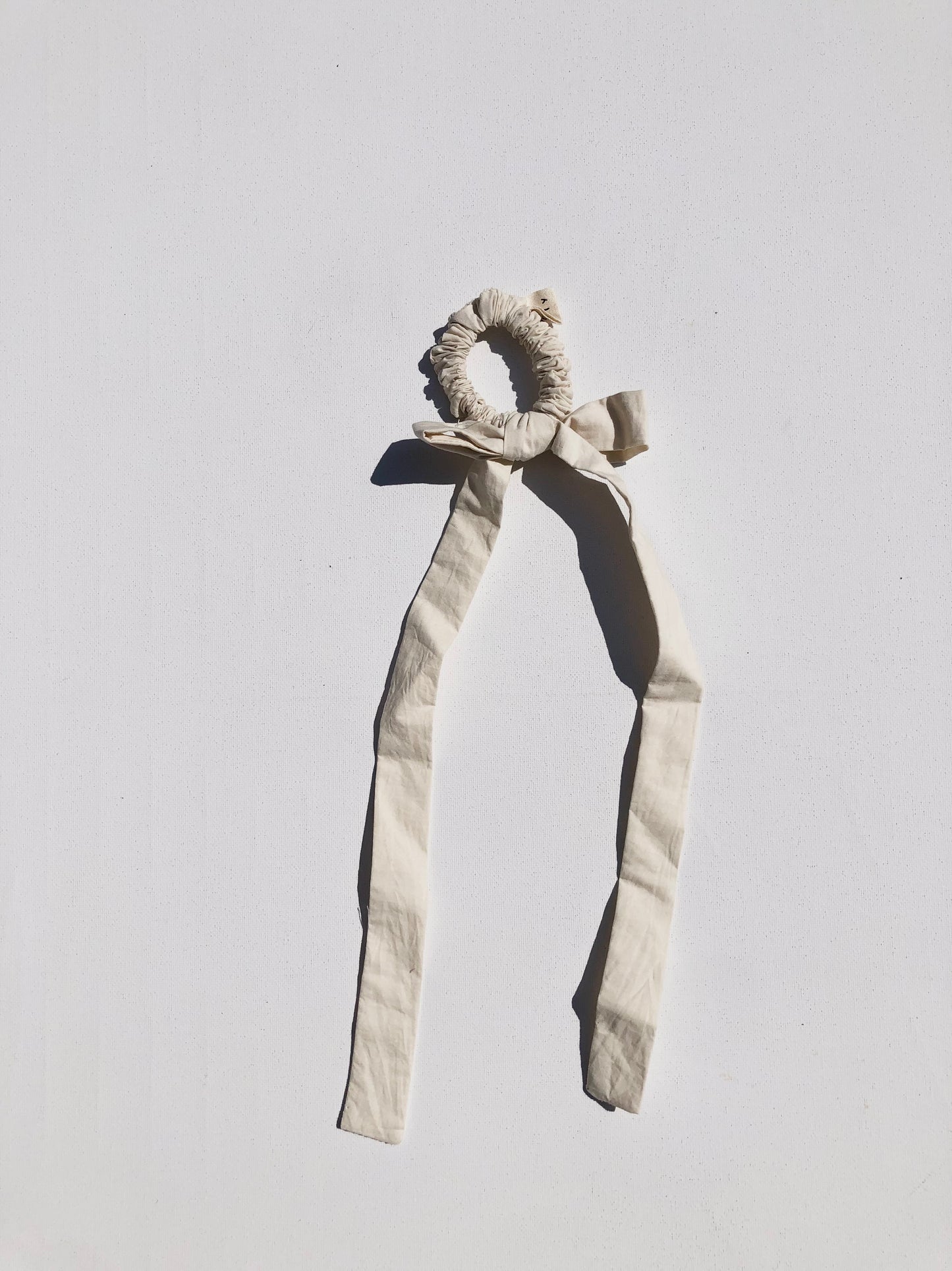 COTTON POPLIN MINI BOW SCRUNCHIES