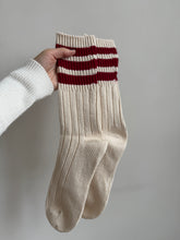 Load image into Gallery viewer, MEN’S COLLEGE STRIPE SOCKS