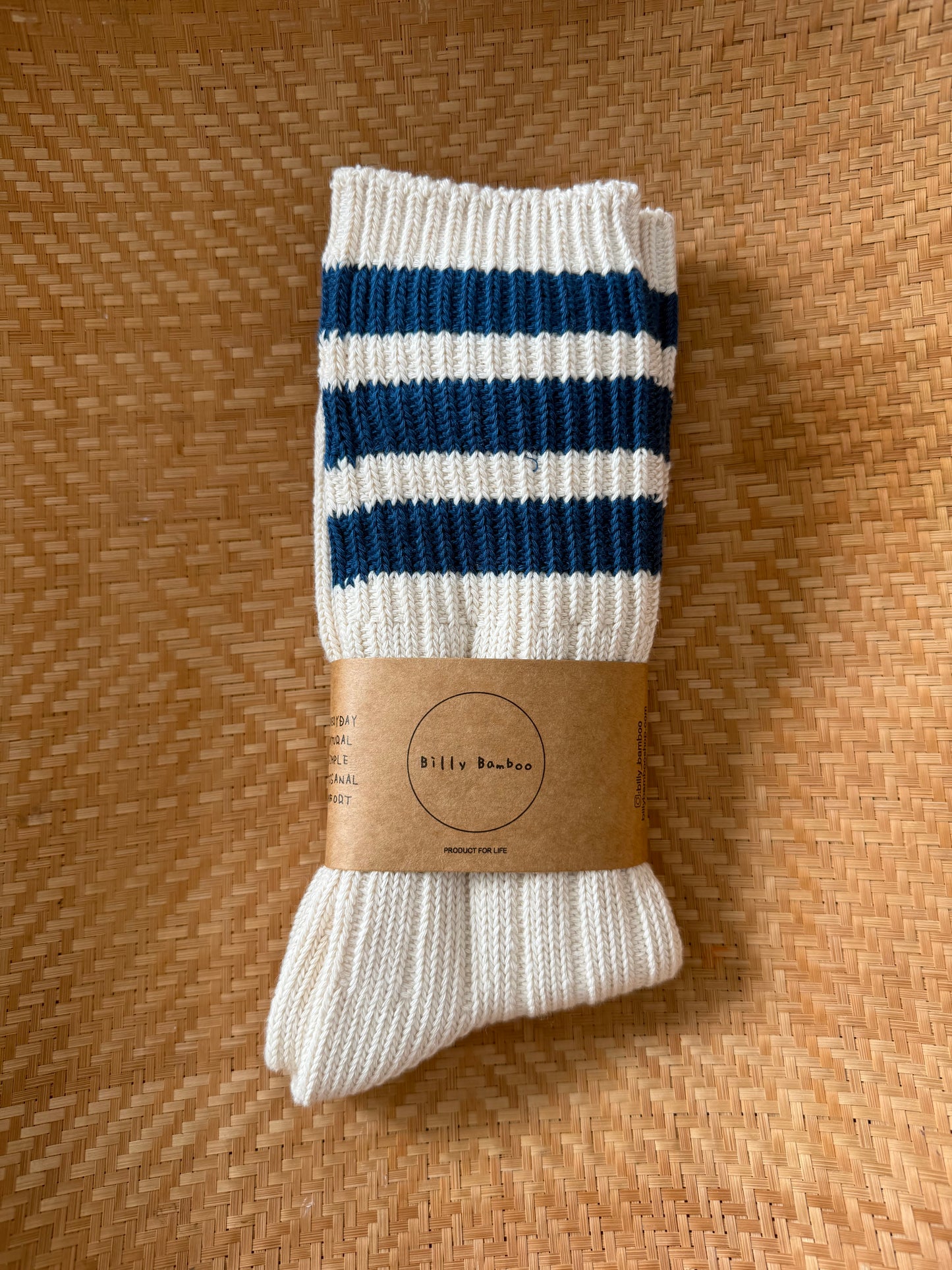 MEN’S COLLEGE STRIPE SOCKS