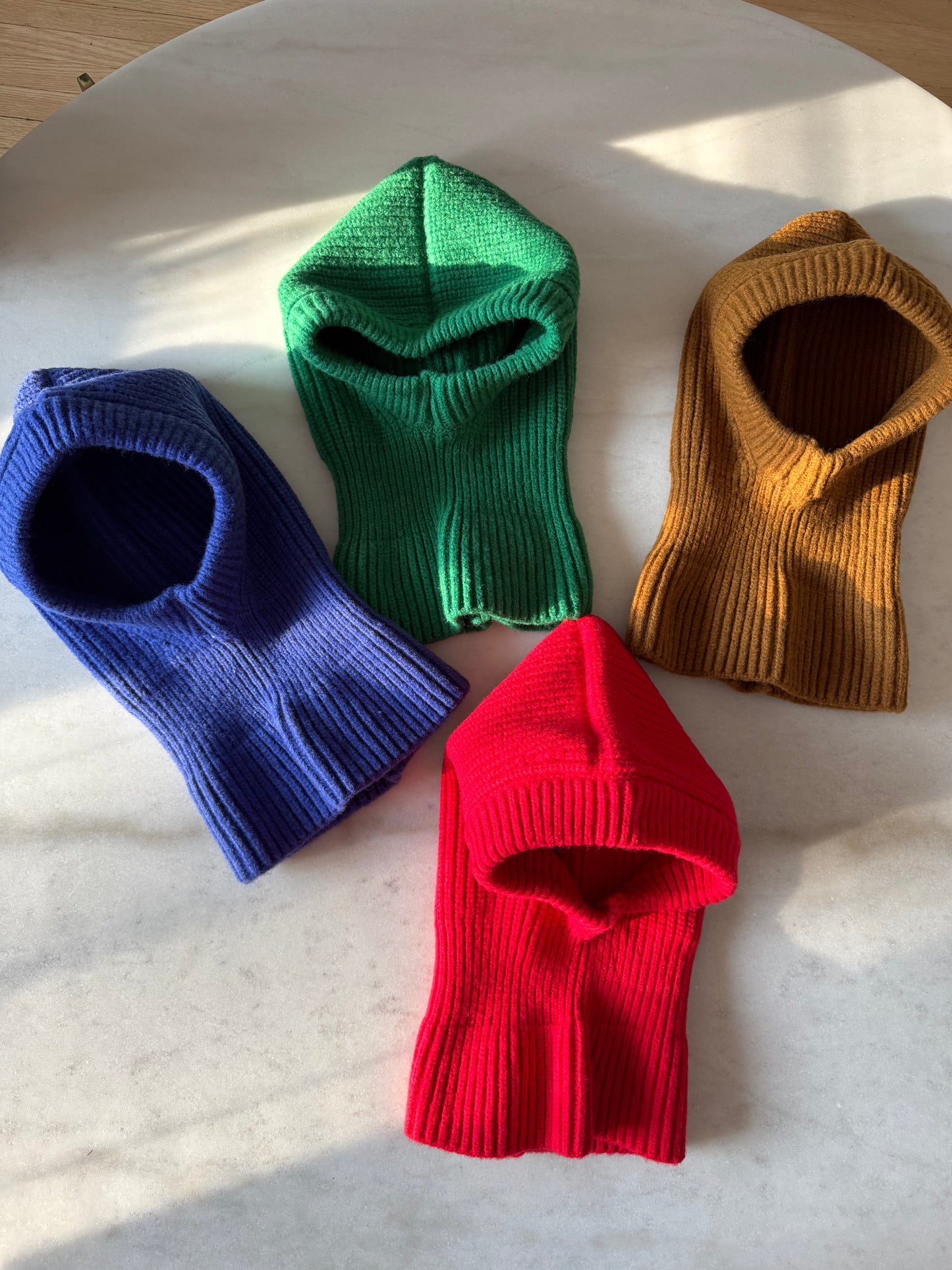FUZZY ALPACA BALACLAVA - bright