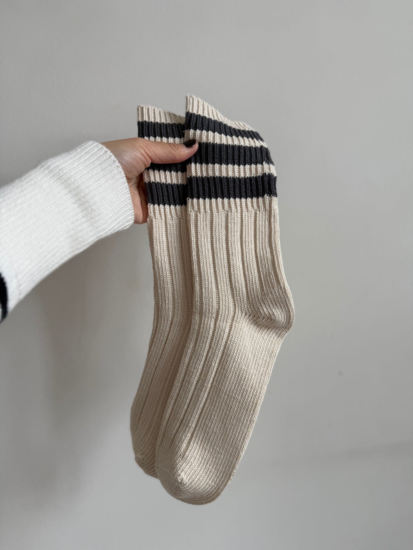 MEN’S COLLEGE STRIPE SOCKS