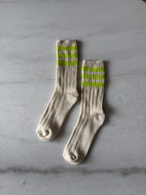 Load image into Gallery viewer, MEN’S COLLEGE STRIPE SOCKS