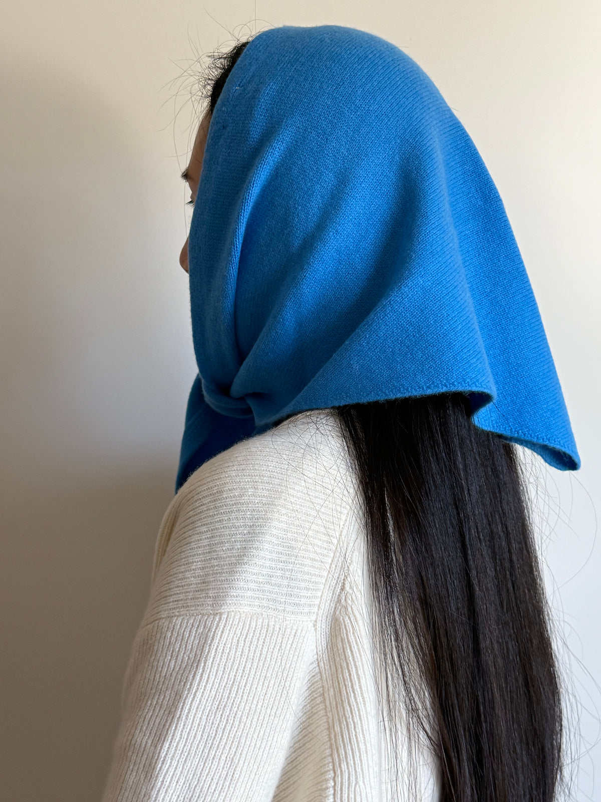 MERINO WOOL CRAVAT SCARF