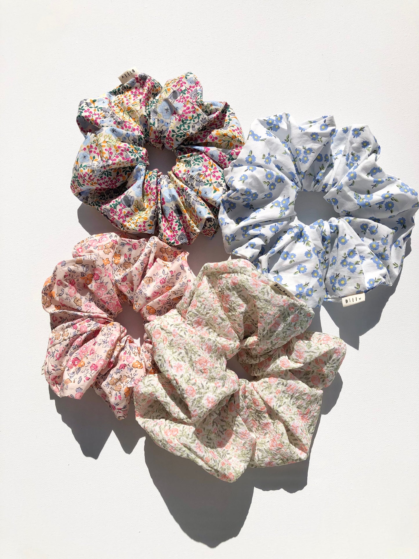 PRINCE EDWARD FLORAL SCRUNCHIES