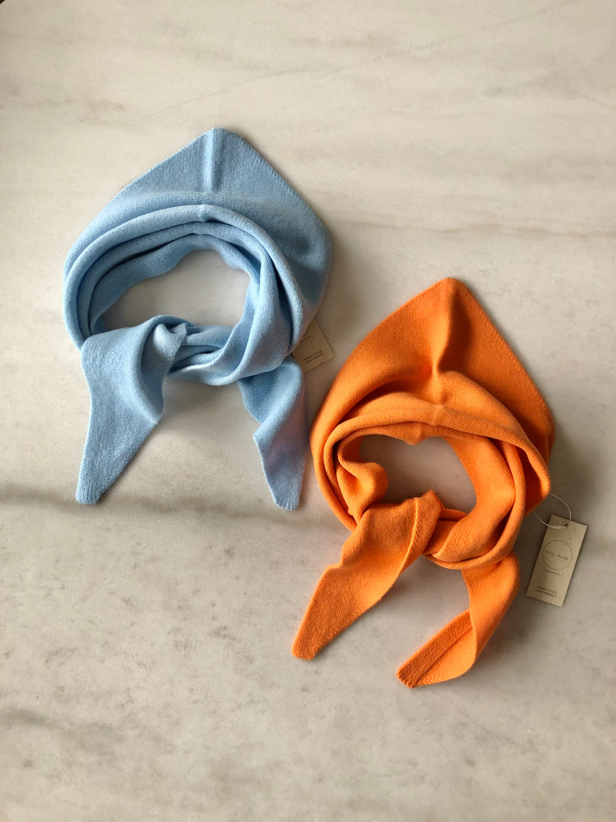 MERINO WOOL CRAVAT SCARF - End of September