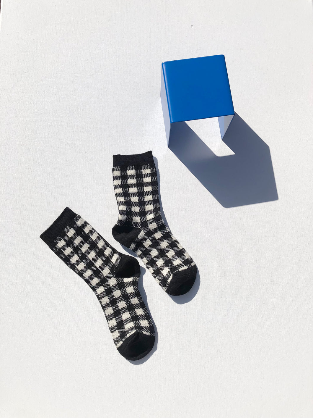 COLOR GINGHAM SOCKS