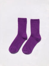 Load image into Gallery viewer, ANGORA WOOL SOCKS - crystal bright