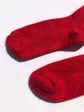 Load image into Gallery viewer, ANGORA WOOL SOCKS - crystal bright
