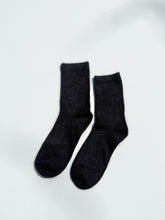 Load image into Gallery viewer, FLUFFY ANGORA SOCKS - NEUTRAL