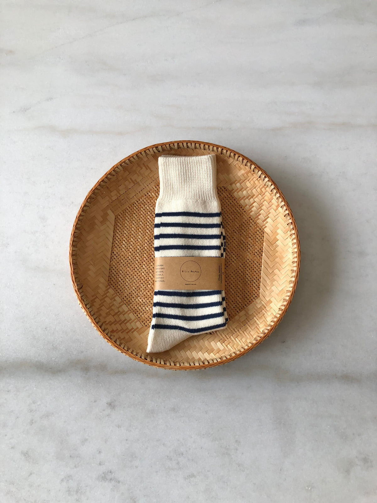 MAKINO STRIPE HIGH SOCKS