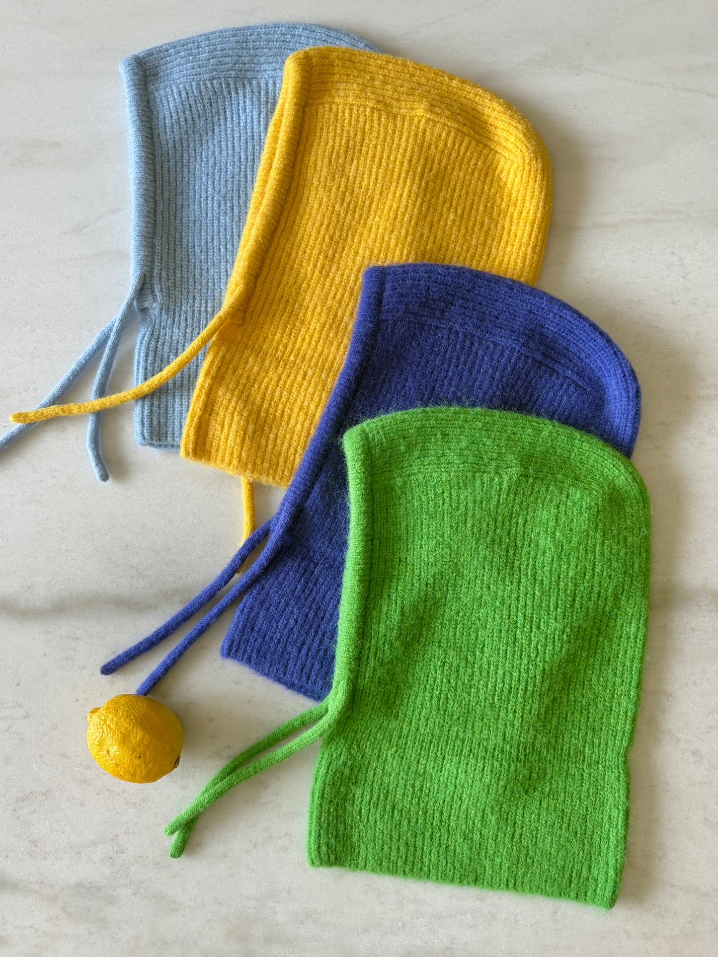 FUZZY ALPACA BALACLAVA - bright