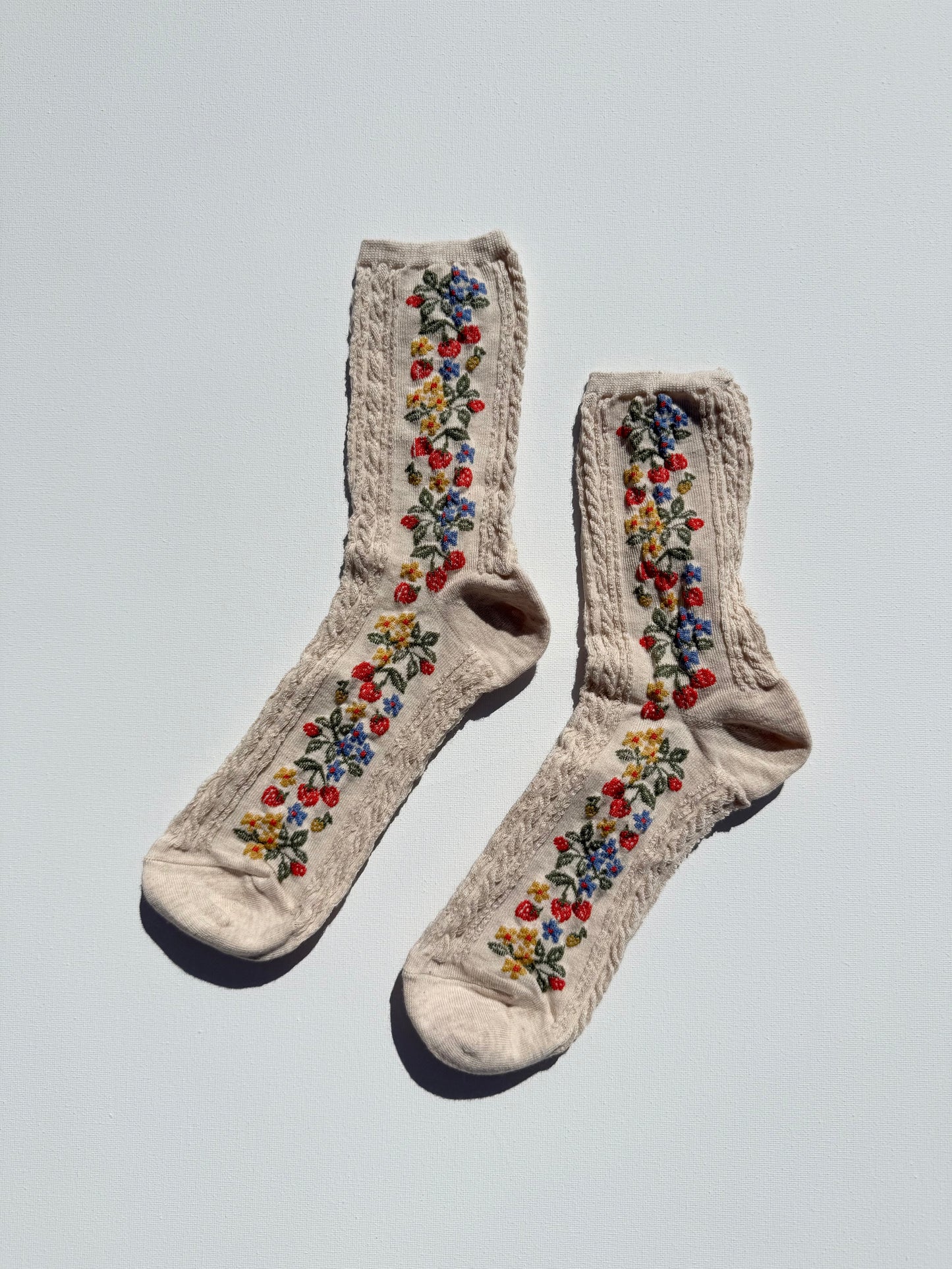 WILD STRAWBERRY SOCKS