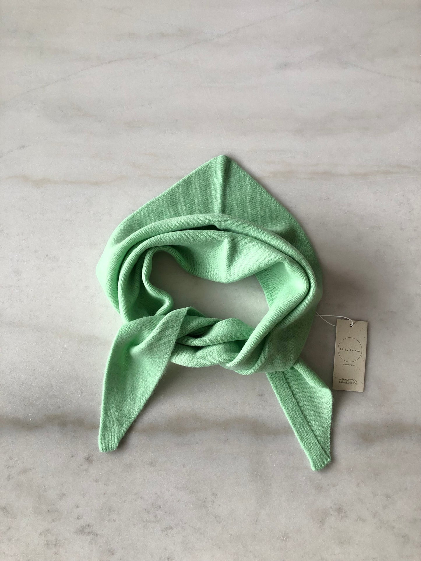 MERINO WOOL CRAVAT SCARF - End of September