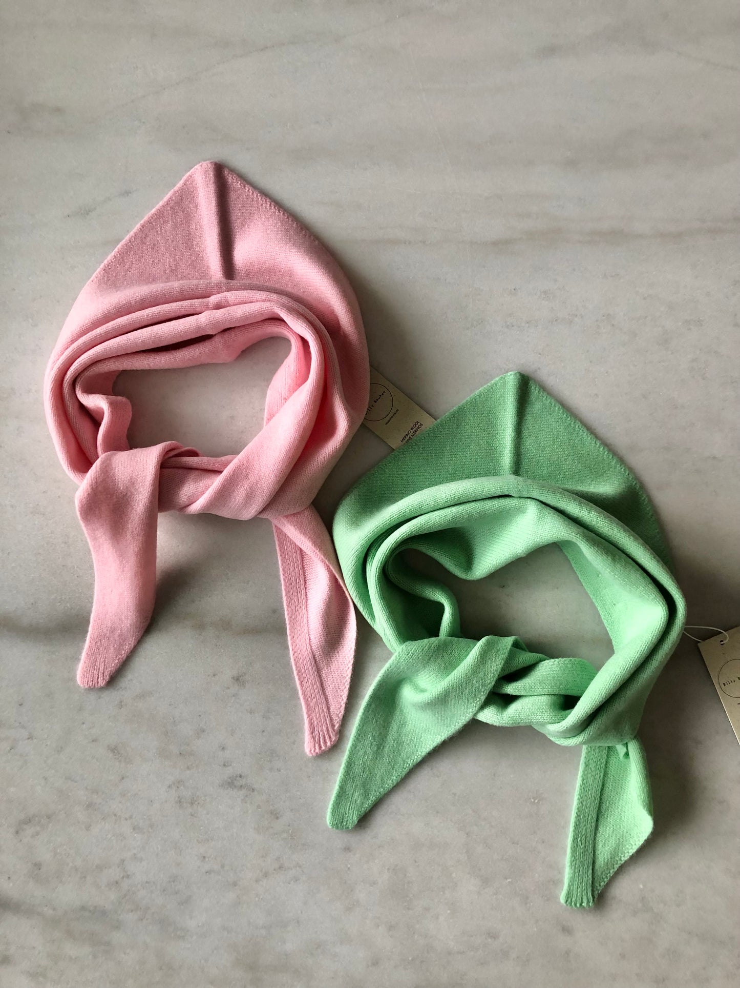 MERINO WOOL CRAVAT SCARF - End of September