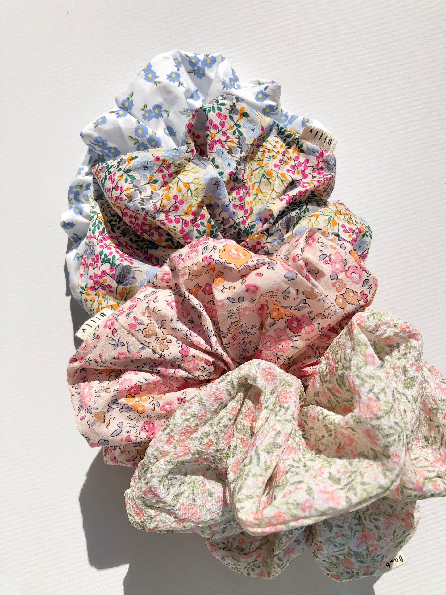 PRINCE EDWARD FLORAL SCRUNCHIES