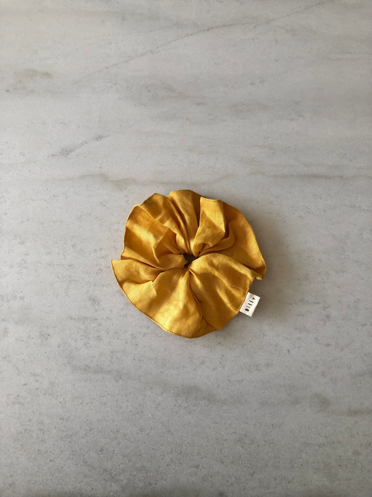 PURE LINEN SCRUNCHIES - bright