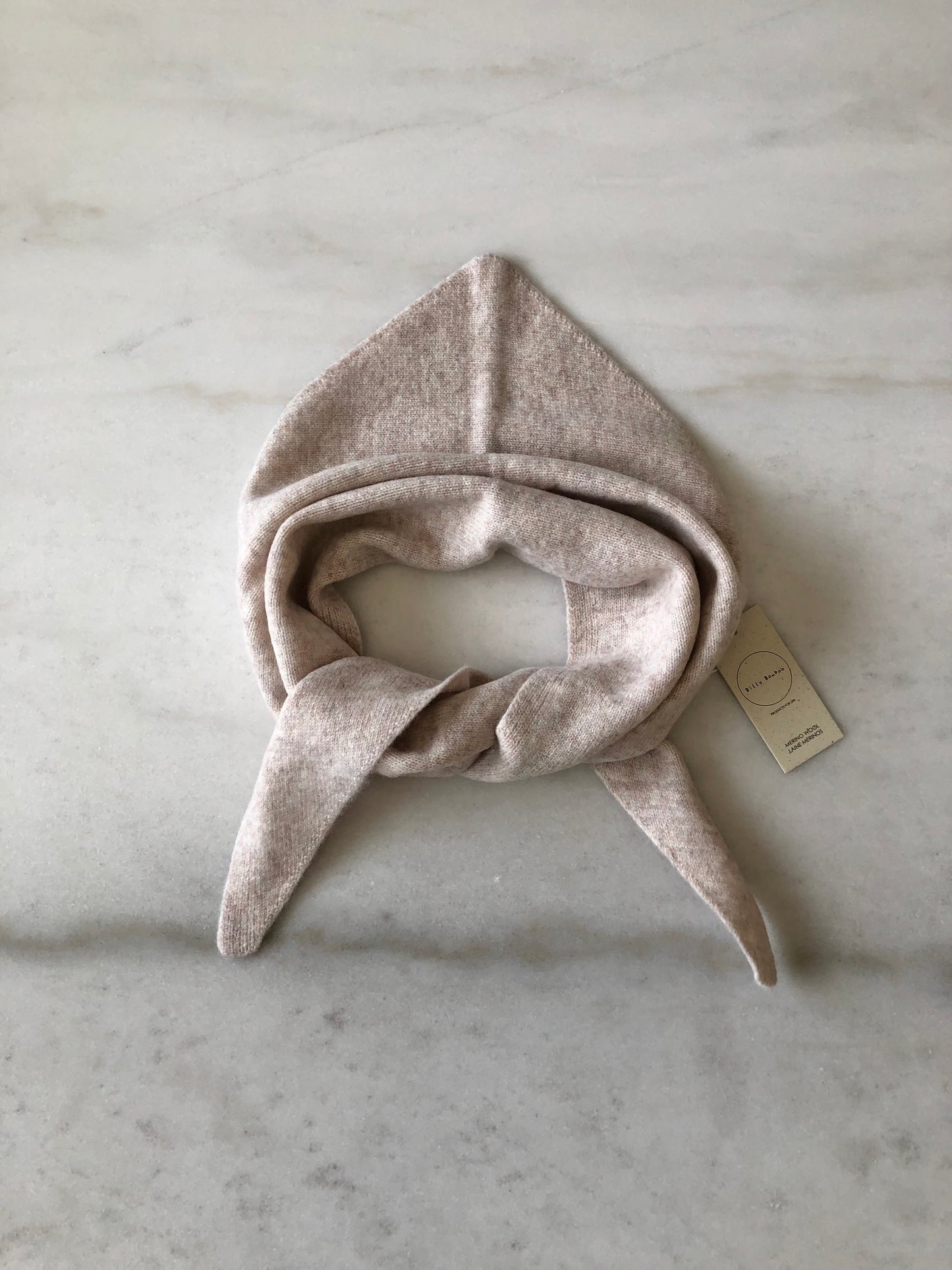 MERINO WOOL CRAVAT SCARF - End of September
