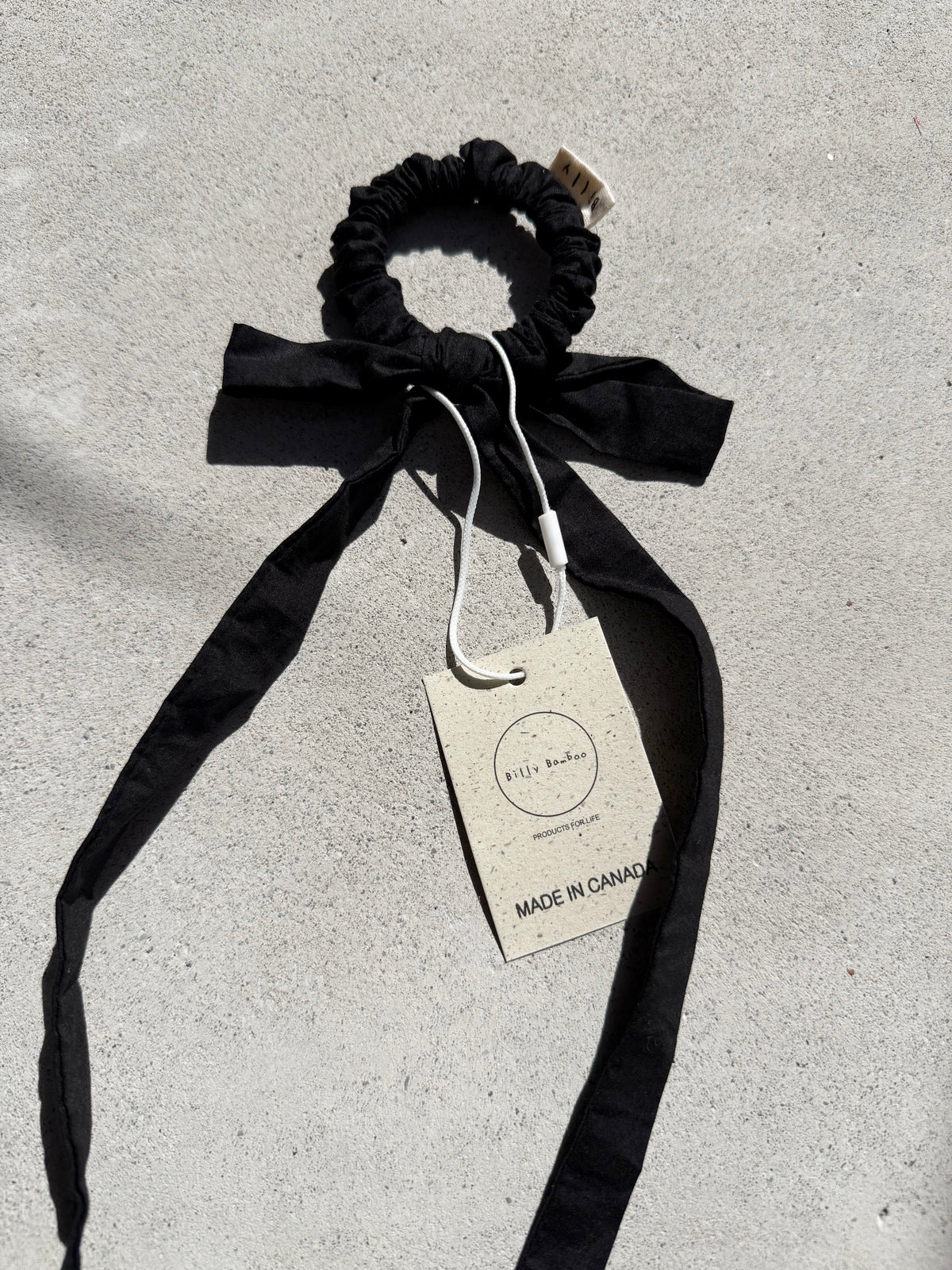 COTTON POPLIN MINI BOW SCRUNCHIES